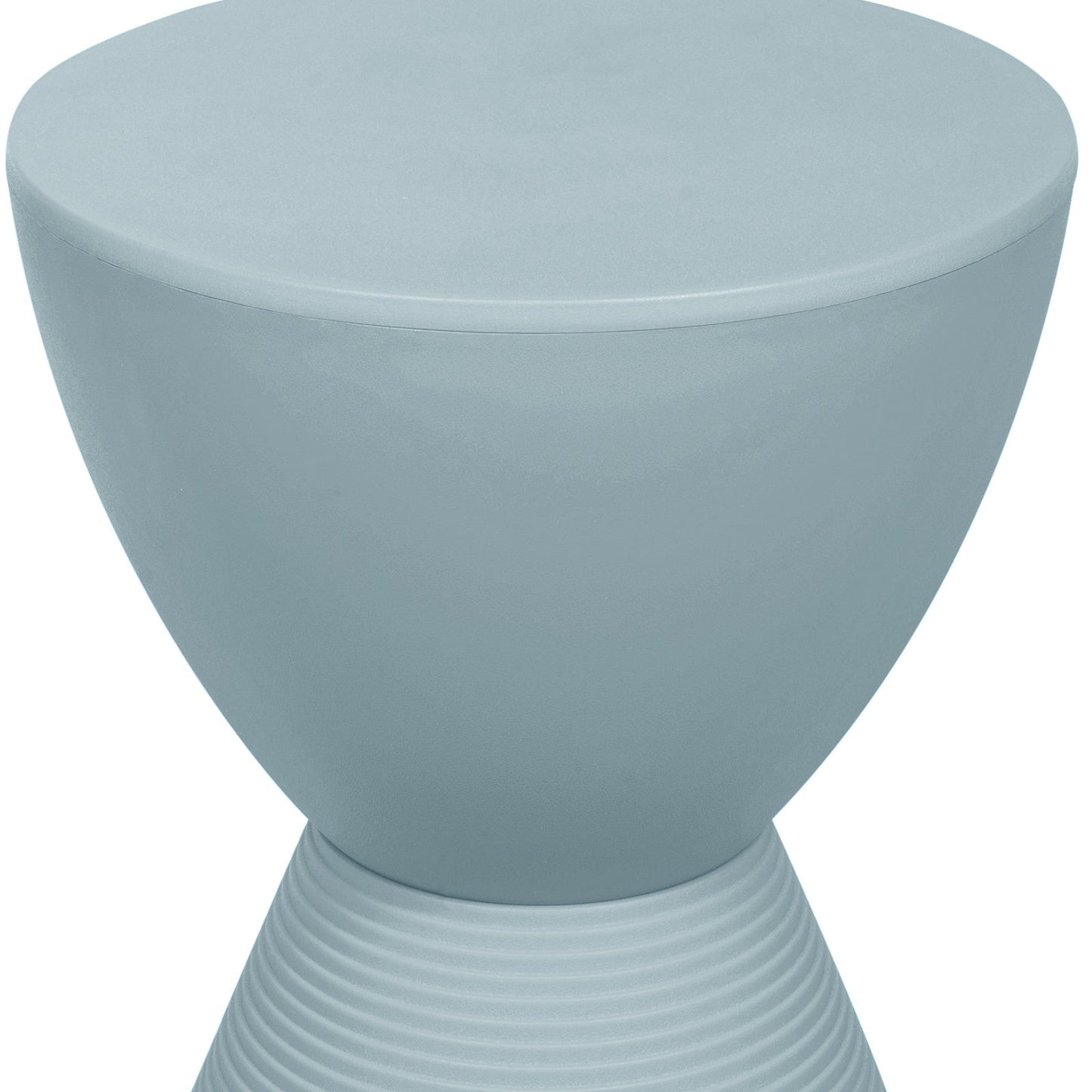 Boyd Storage Round Side End Table in Polypropylene Plastic