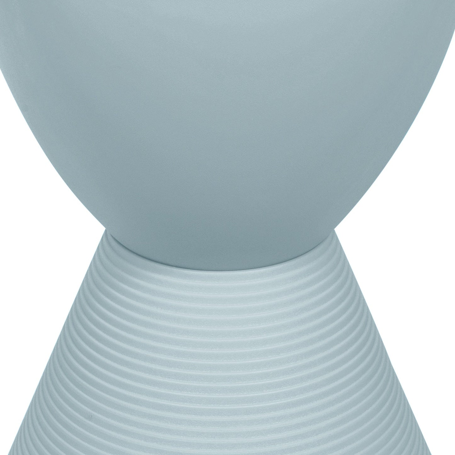 Boyd Storage Round Side End Table in Polypropylene Plastic