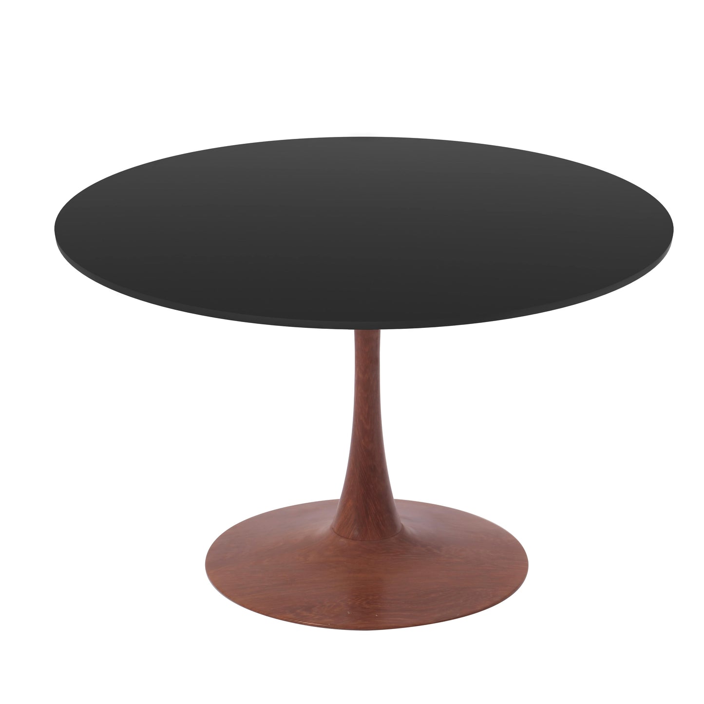 Bristol 35" Round Dining Table Wood Transfer Cherry/Natural/Walnut Base with MDF Table Top