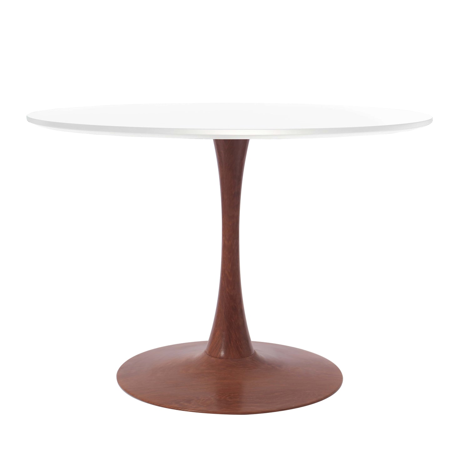 Bristol 35" Round Dining Table Wood Transfer Cherry/Natural/Walnut Base with MDF Table Top