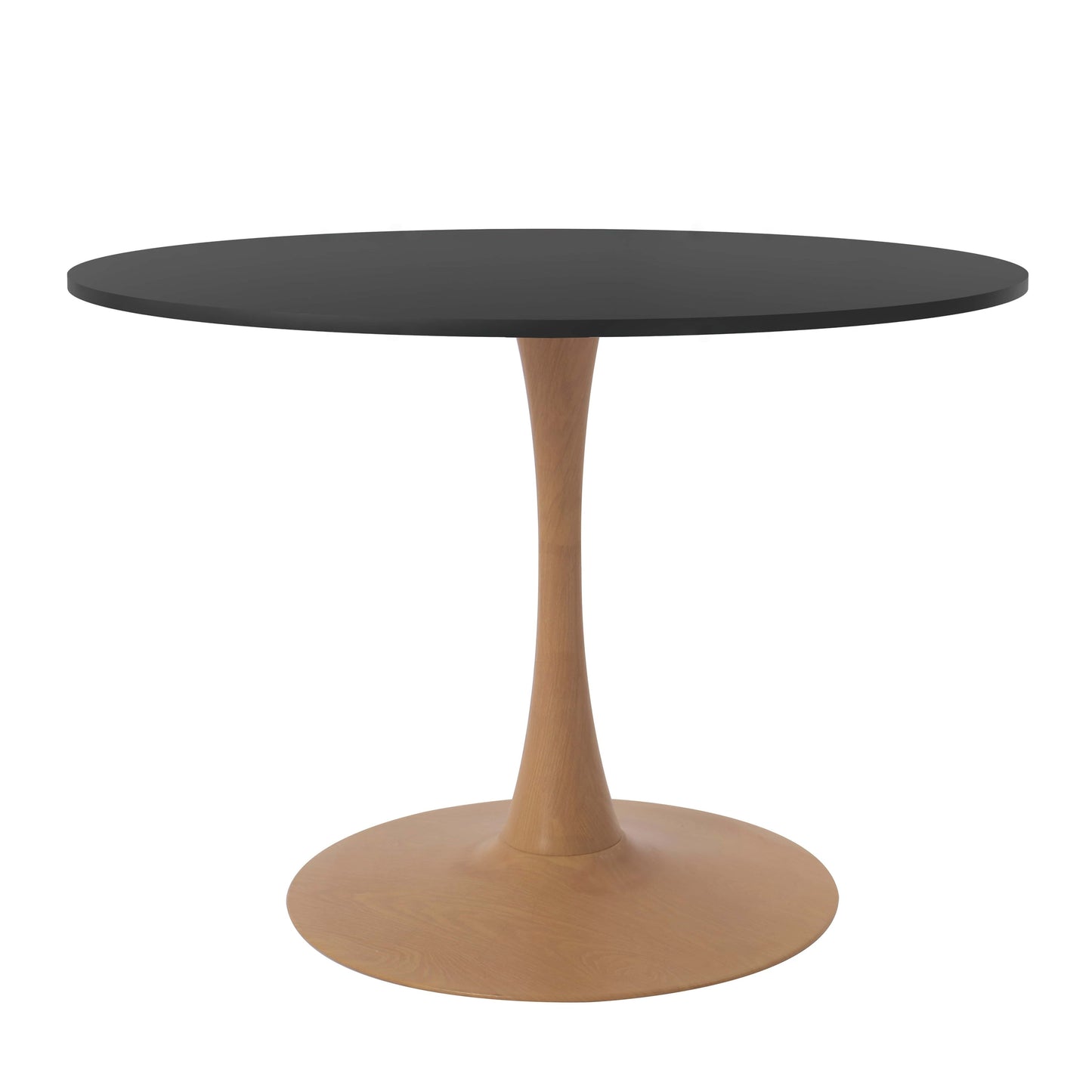Bristol 35" Round Dining Table Wood Transfer Cherry/Natural/Walnut Base with MDF Table Top