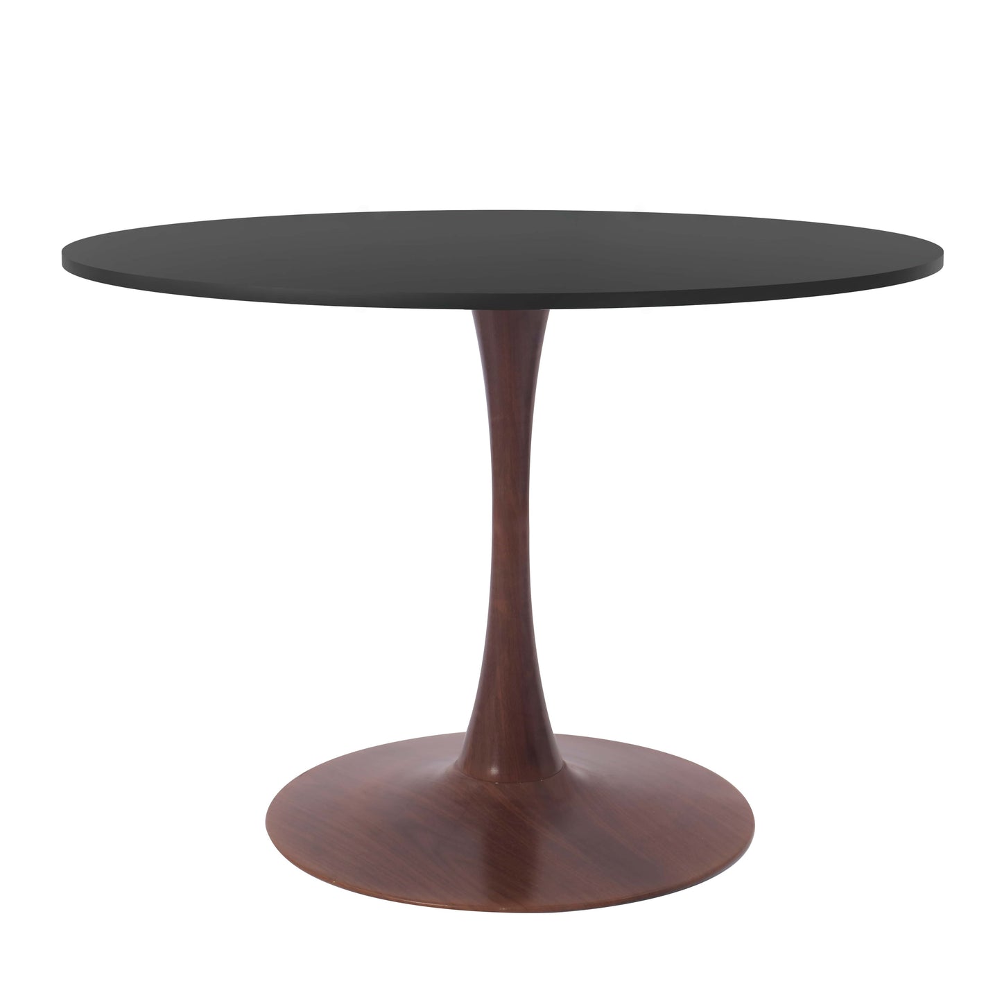 Bristol 35" Round Dining Table Wood Transfer Cherry/Natural/Walnut Base with MDF Table Top
