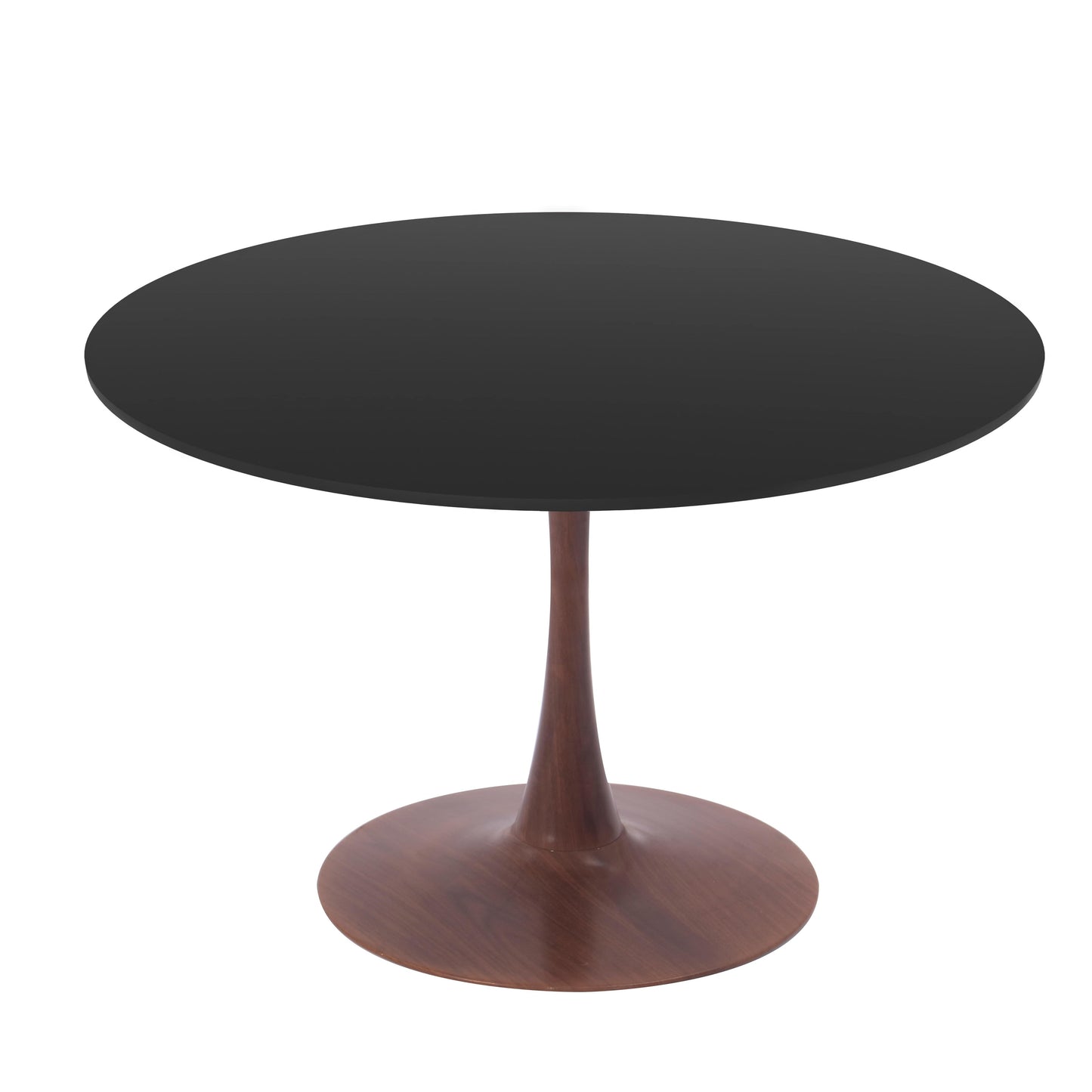 Bristol 35" Round Dining Table Wood Transfer Cherry/Natural/Walnut Base with MDF Table Top
