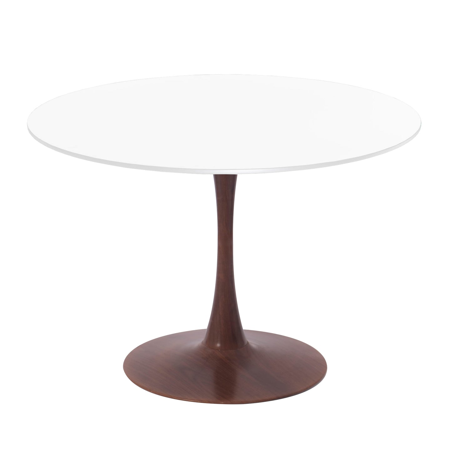 Bristol 35" Round Dining Table Wood Transfer Cherry/Natural/Walnut Base with MDF Table Top