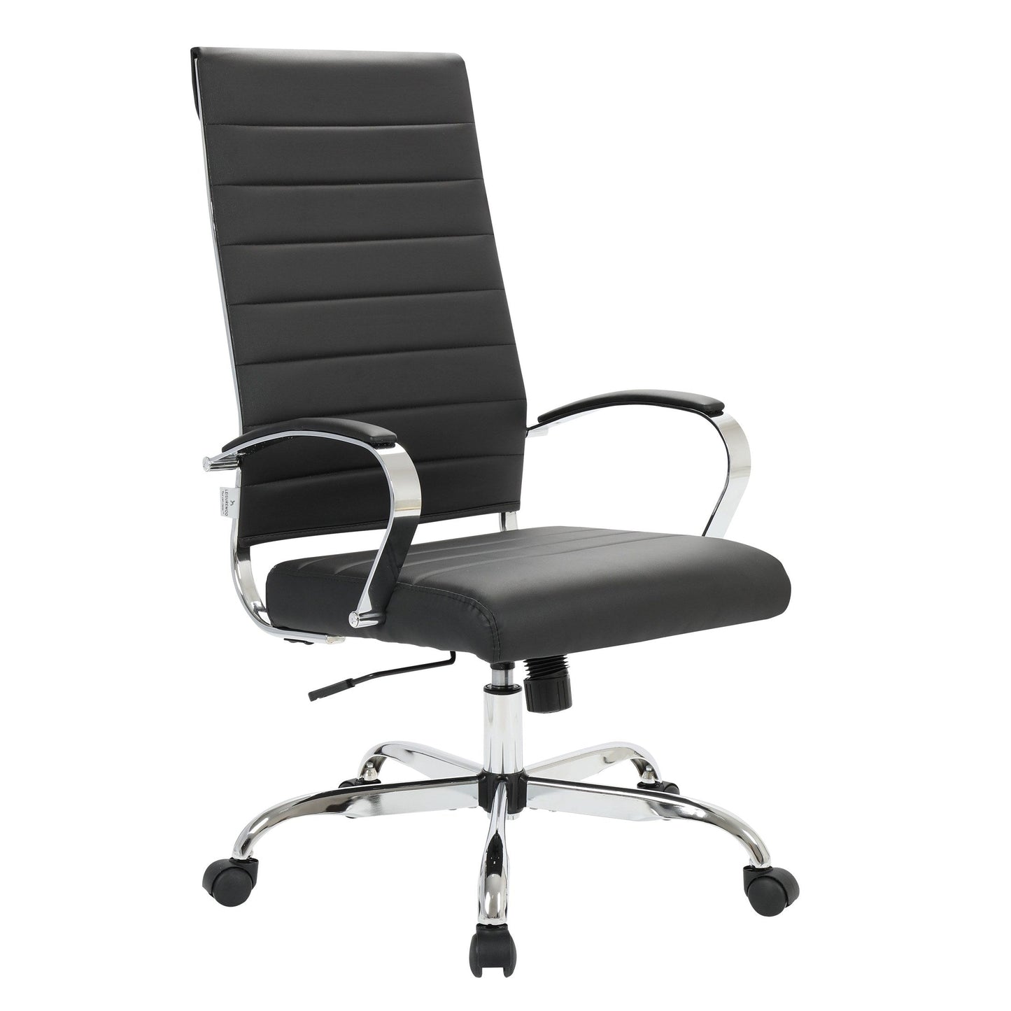 Benmar High-Back Leather Adjustable Office Conference Chair