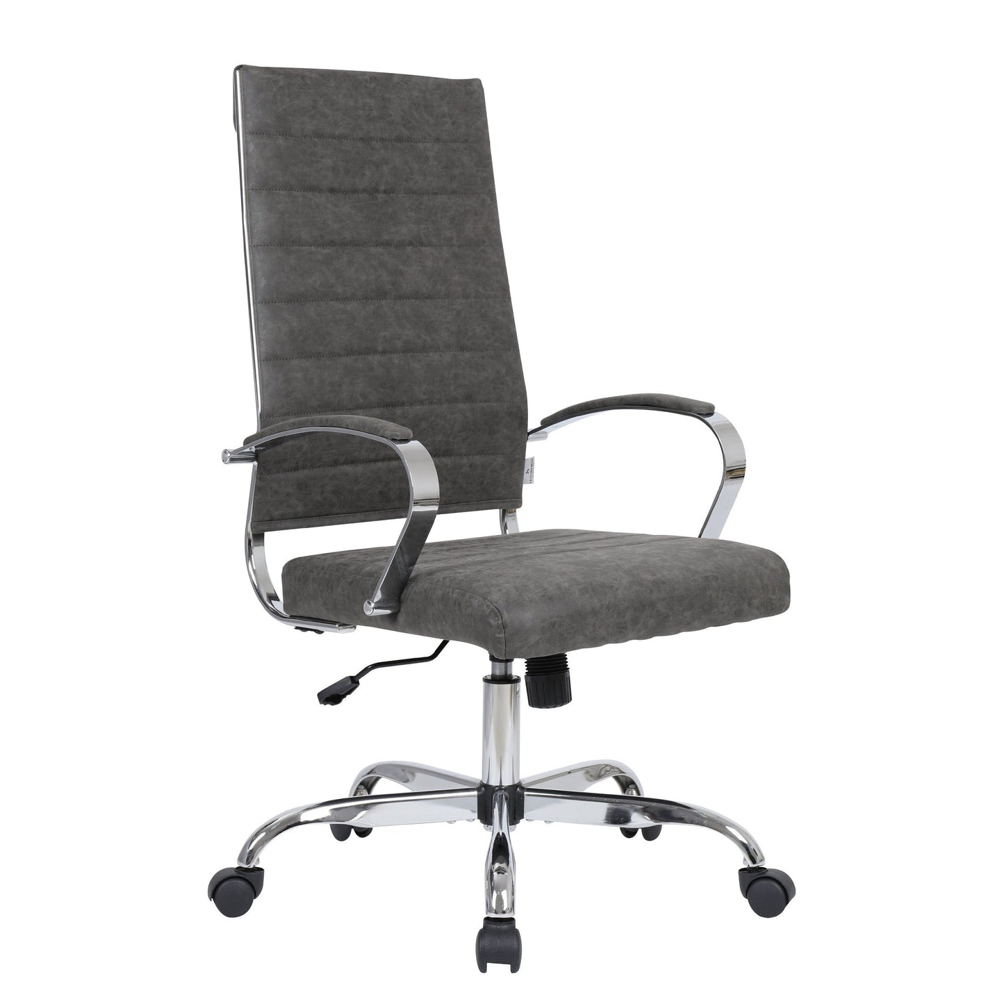 Benmar High-Back Leather Adjustable Office Conference Chair