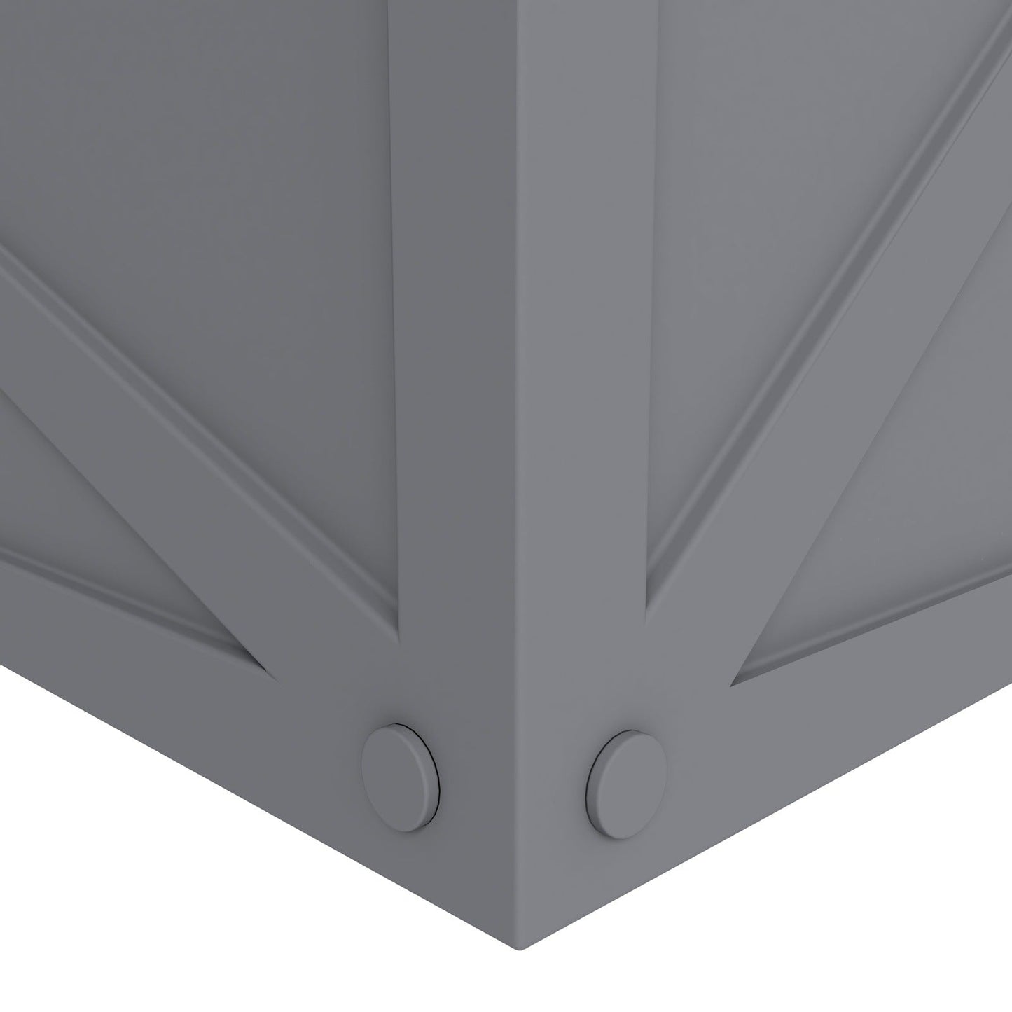 Bonsai Fiberglass and Clay Planter - Rectangular Weather-Resistant Planter Box with Drainage Holes