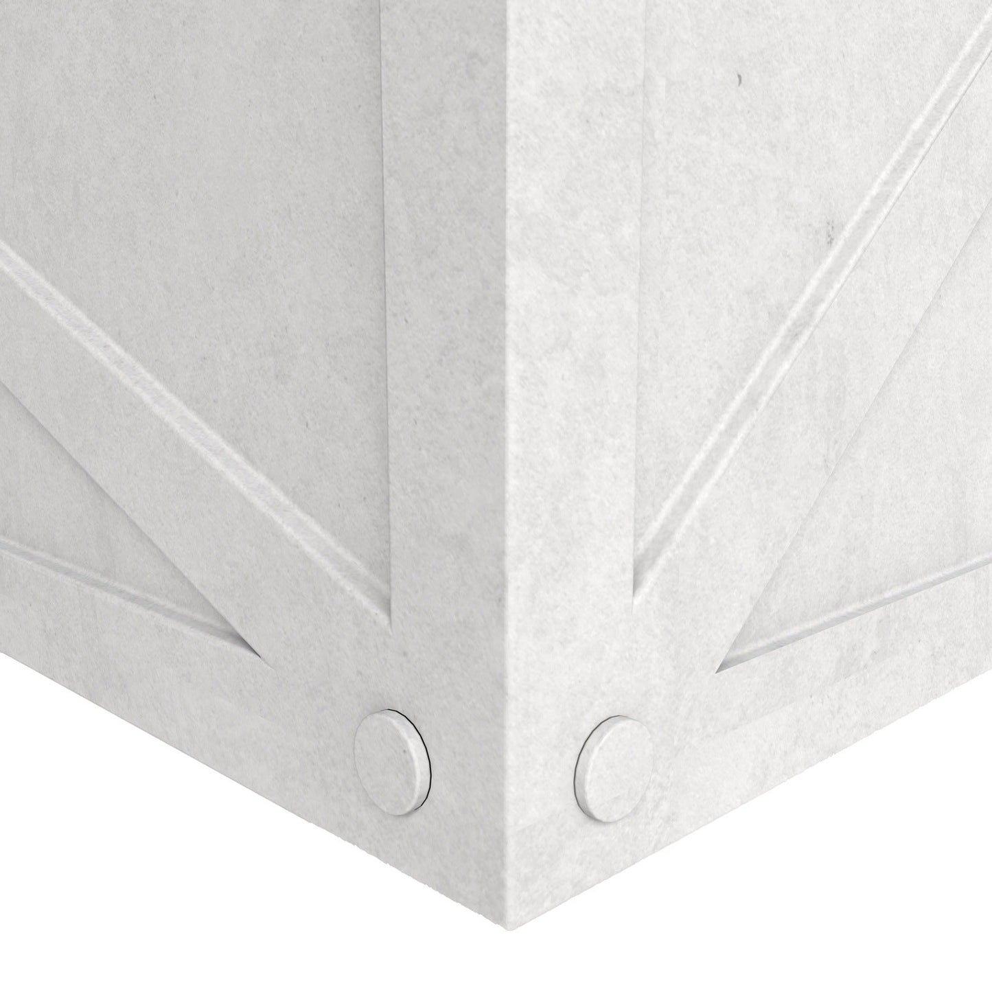 Bonsai Fiberglass and Clay Planter - Rectangular Weather-Resistant Planter Box with Drainage Holes