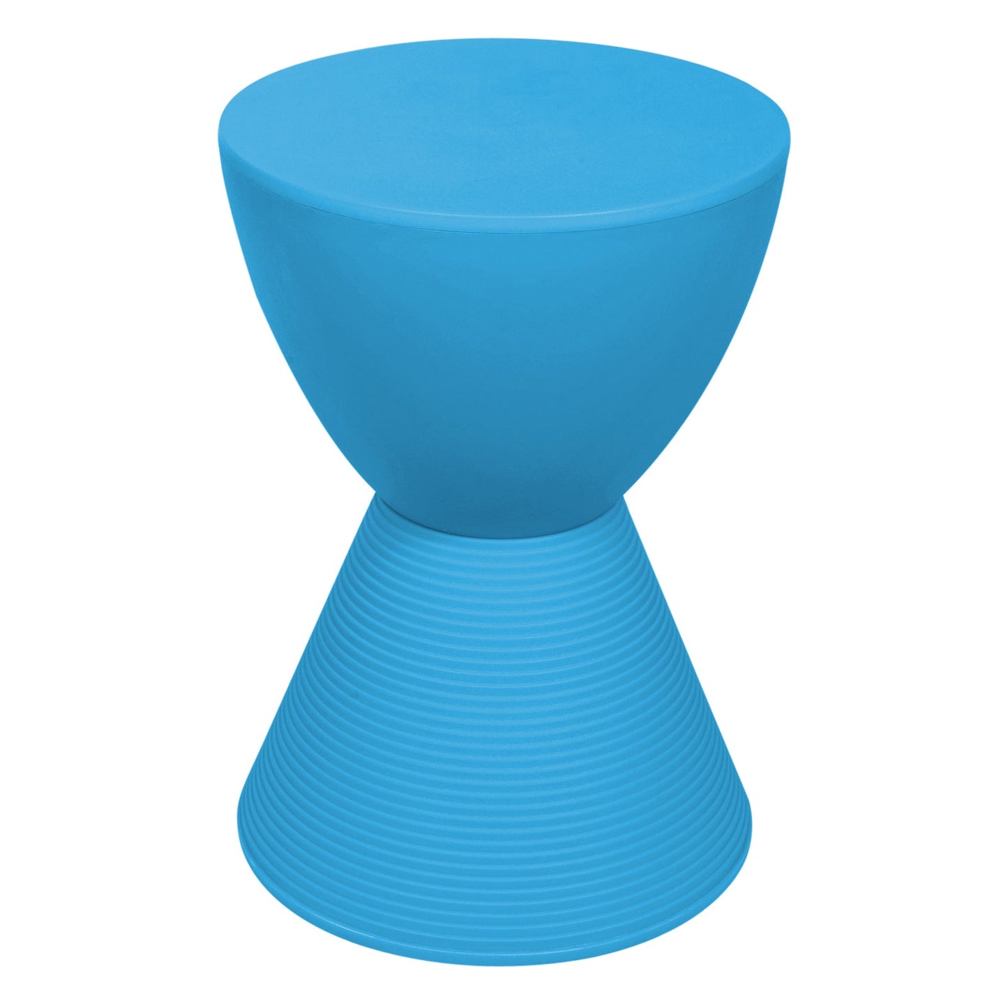 Boyd Storage Round Side End Table in Polypropylene Plastic