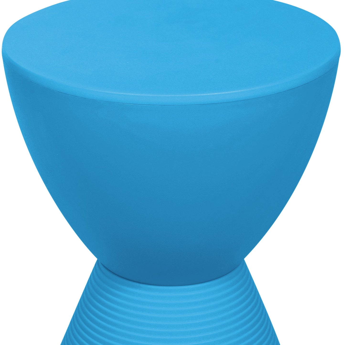 Boyd Storage Round Side End Table in Polypropylene Plastic