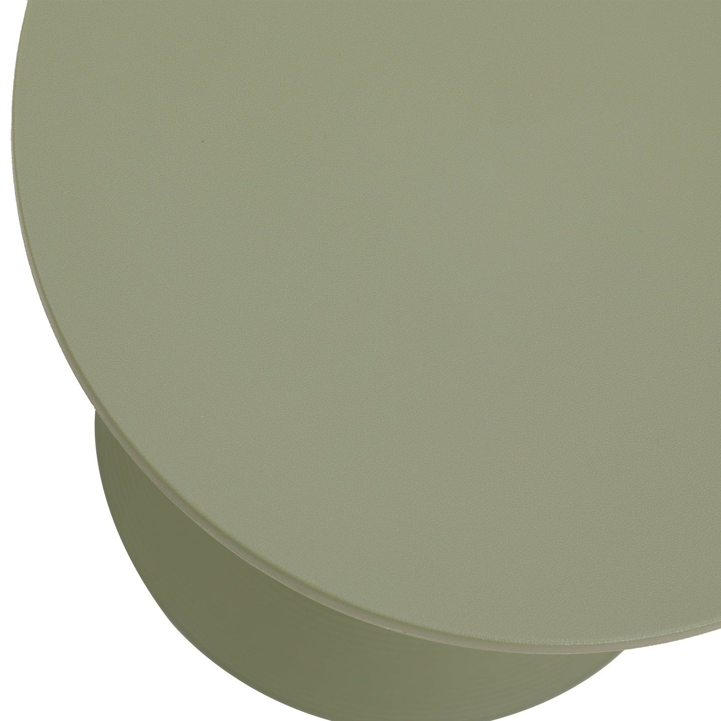 Boyd Storage Round Side End Table in Polypropylene Plastic