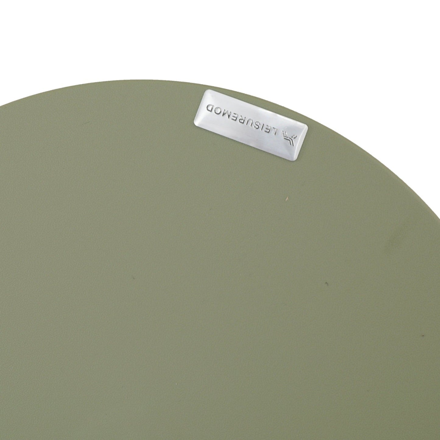 Boyd Storage Round Side End Table in Polypropylene Plastic