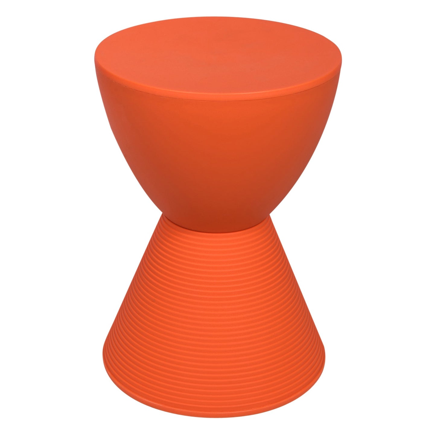 Boyd Storage Round Side End Table in Polypropylene Plastic