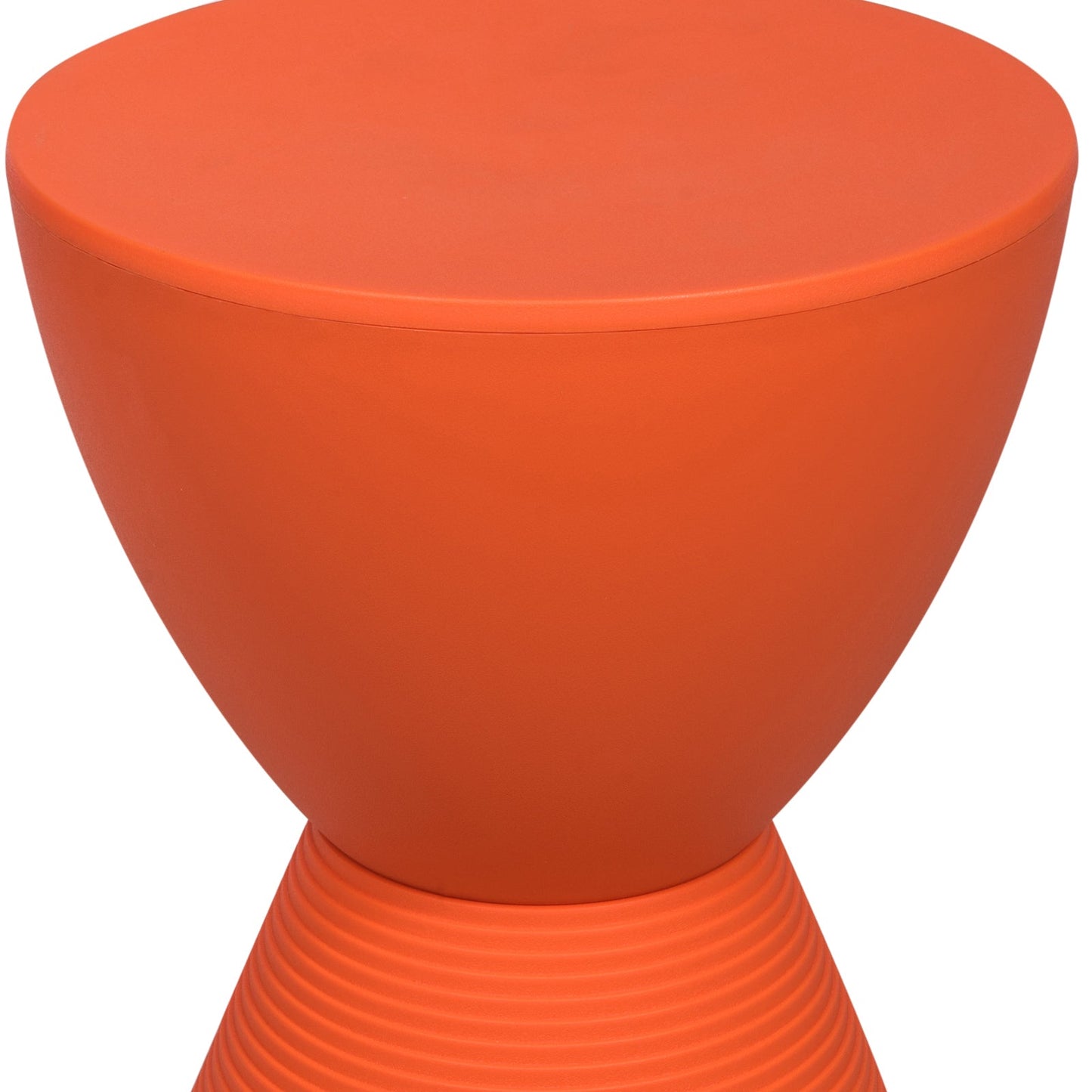 Boyd Storage Round Side End Table in Polypropylene Plastic