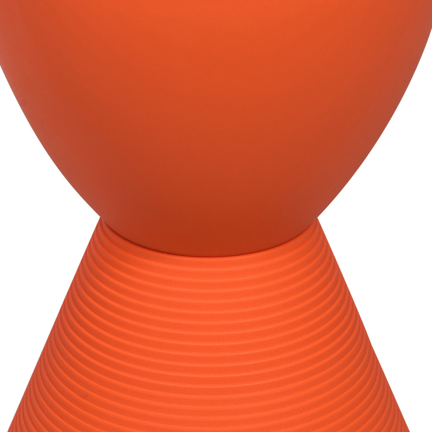Boyd Storage Round Side End Table in Polypropylene Plastic