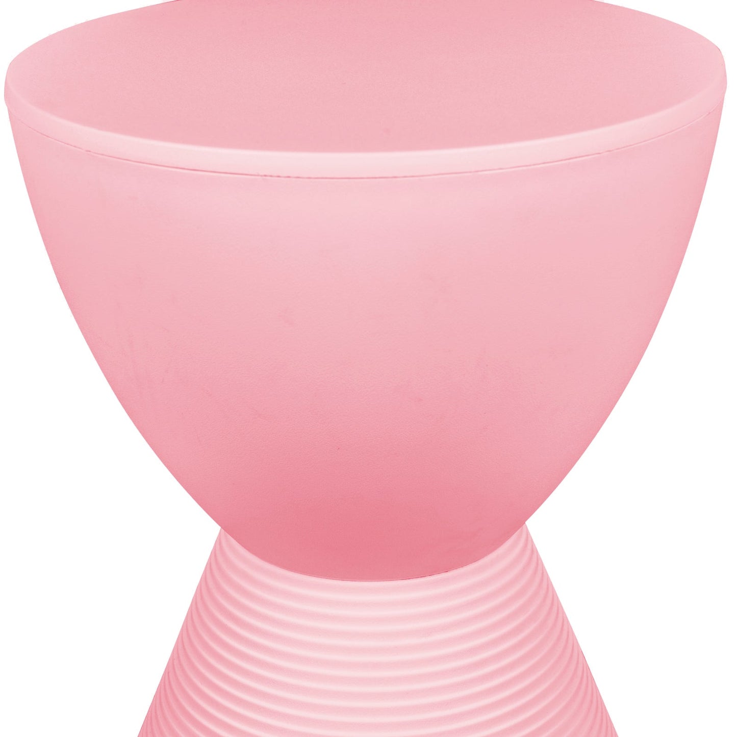 Boyd Storage Round Side End Table in Polypropylene Plastic