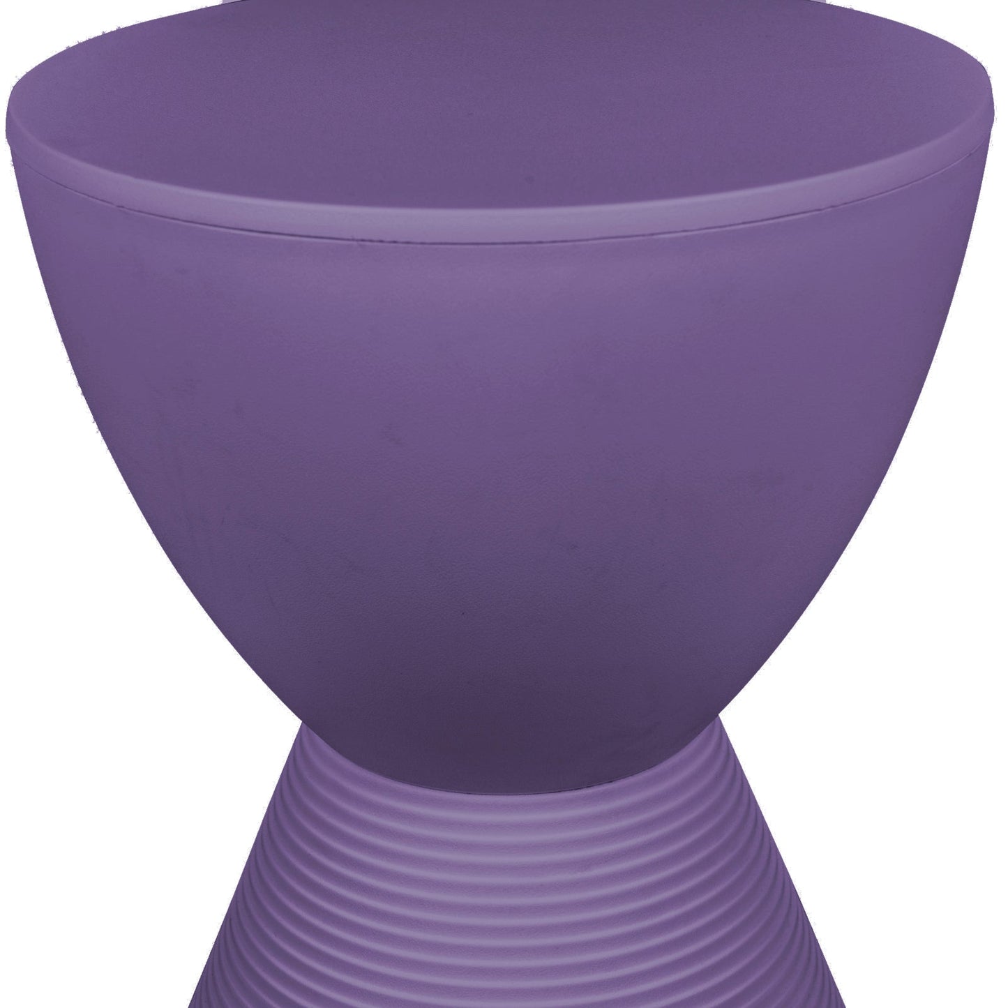 Boyd Storage Round Side End Table in Polypropylene Plastic