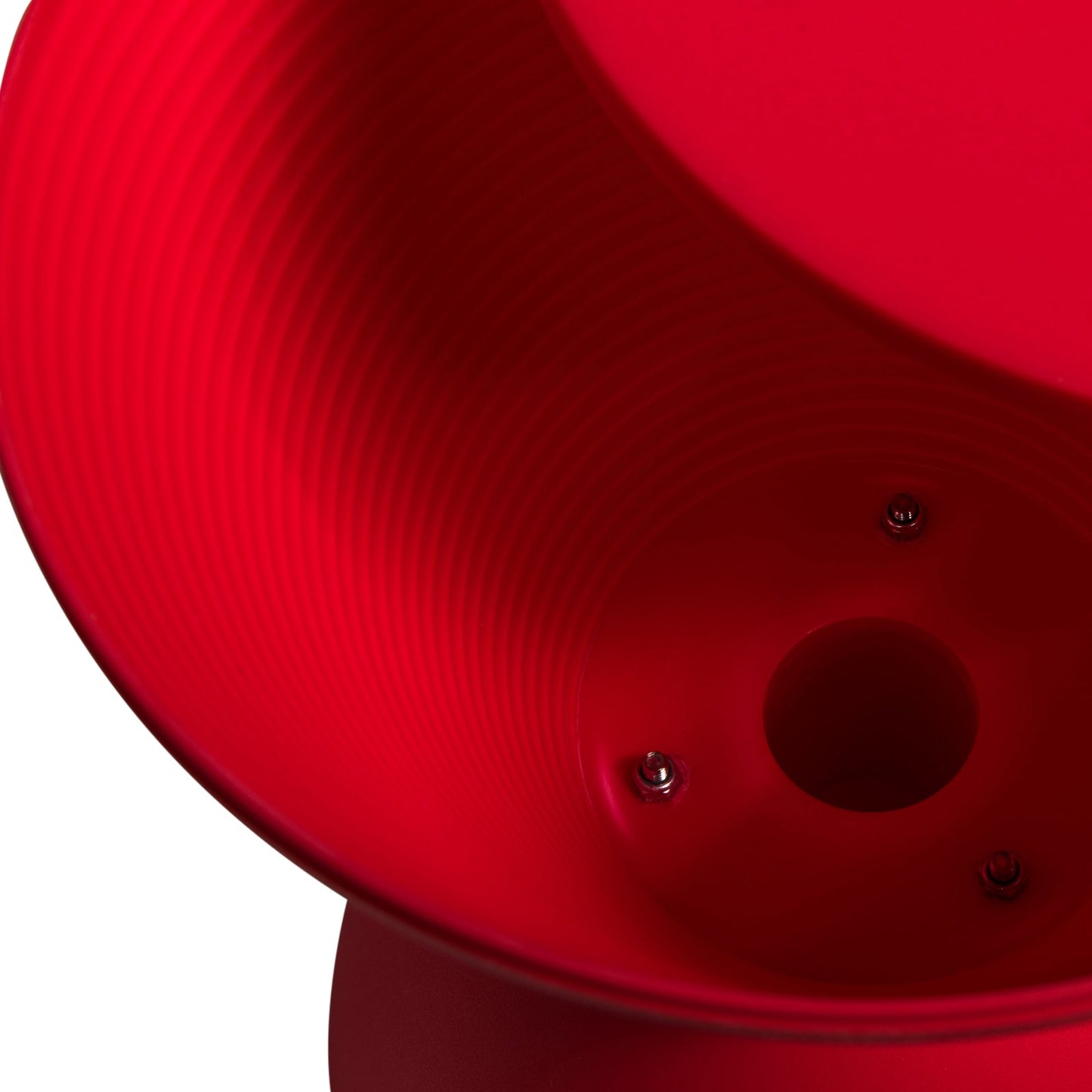 Boyd Storage Round Side End Table in Polypropylene Plastic