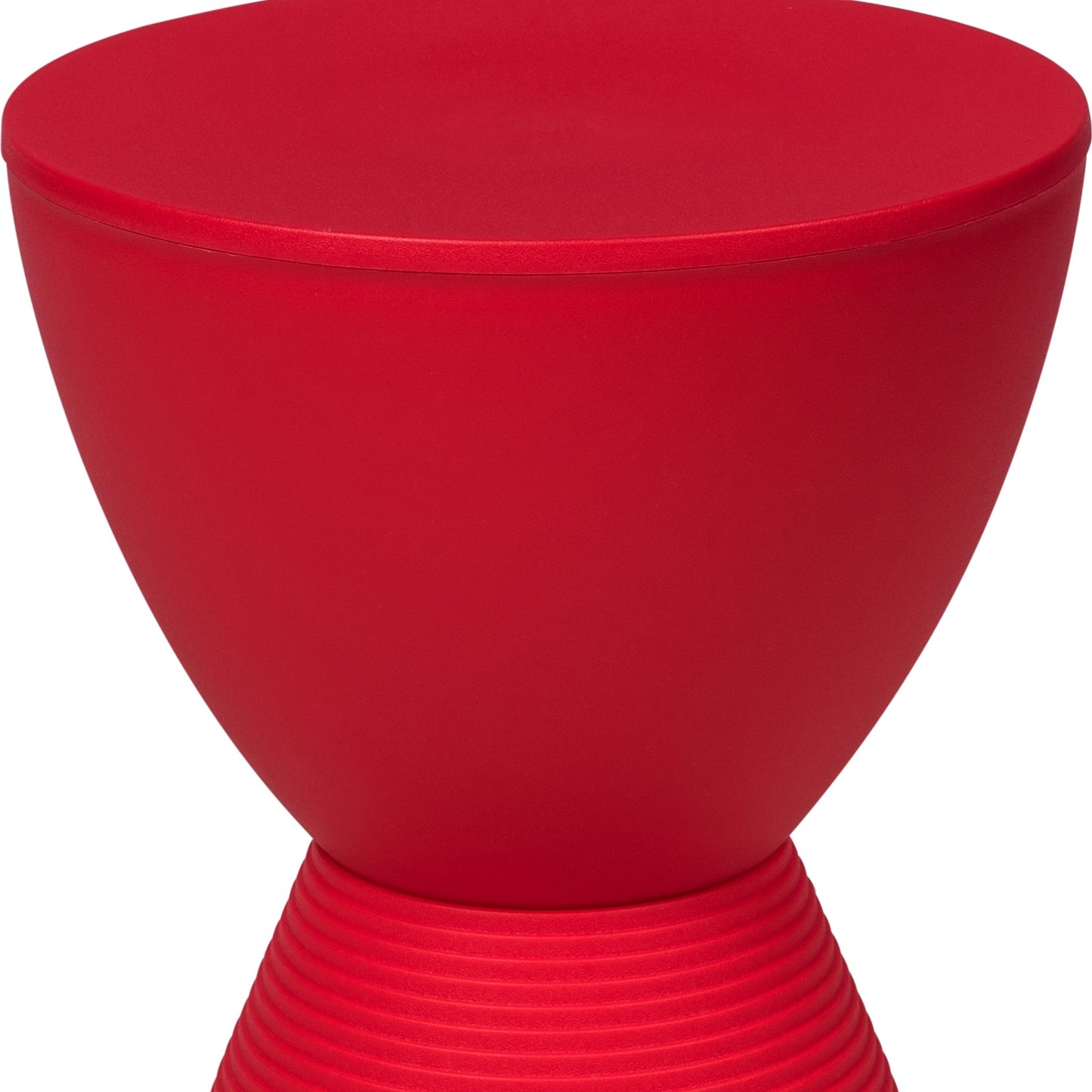 Boyd Storage Round Side End Table in Polypropylene Plastic