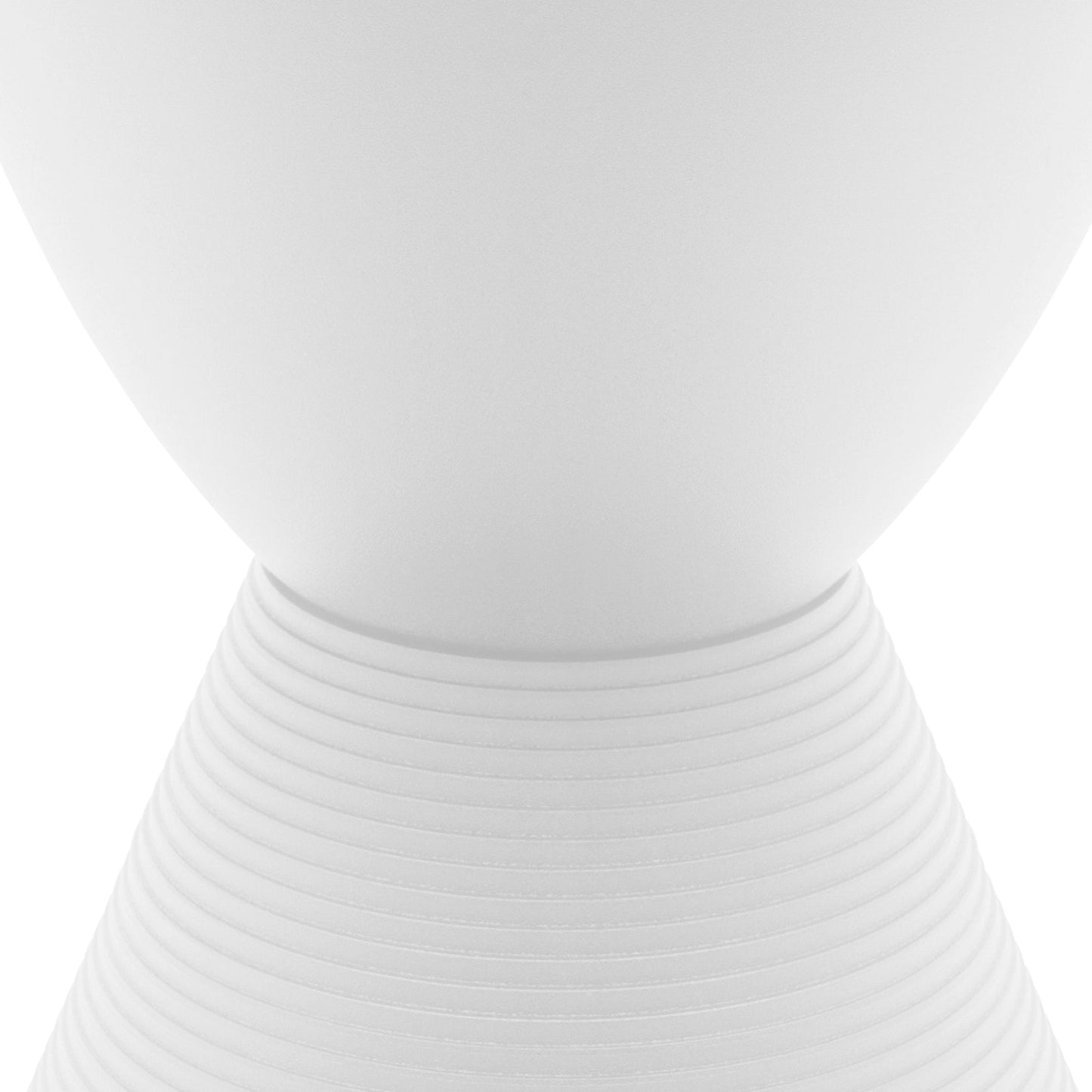 Boyd Storage Round Side End Table in Polypropylene Plastic