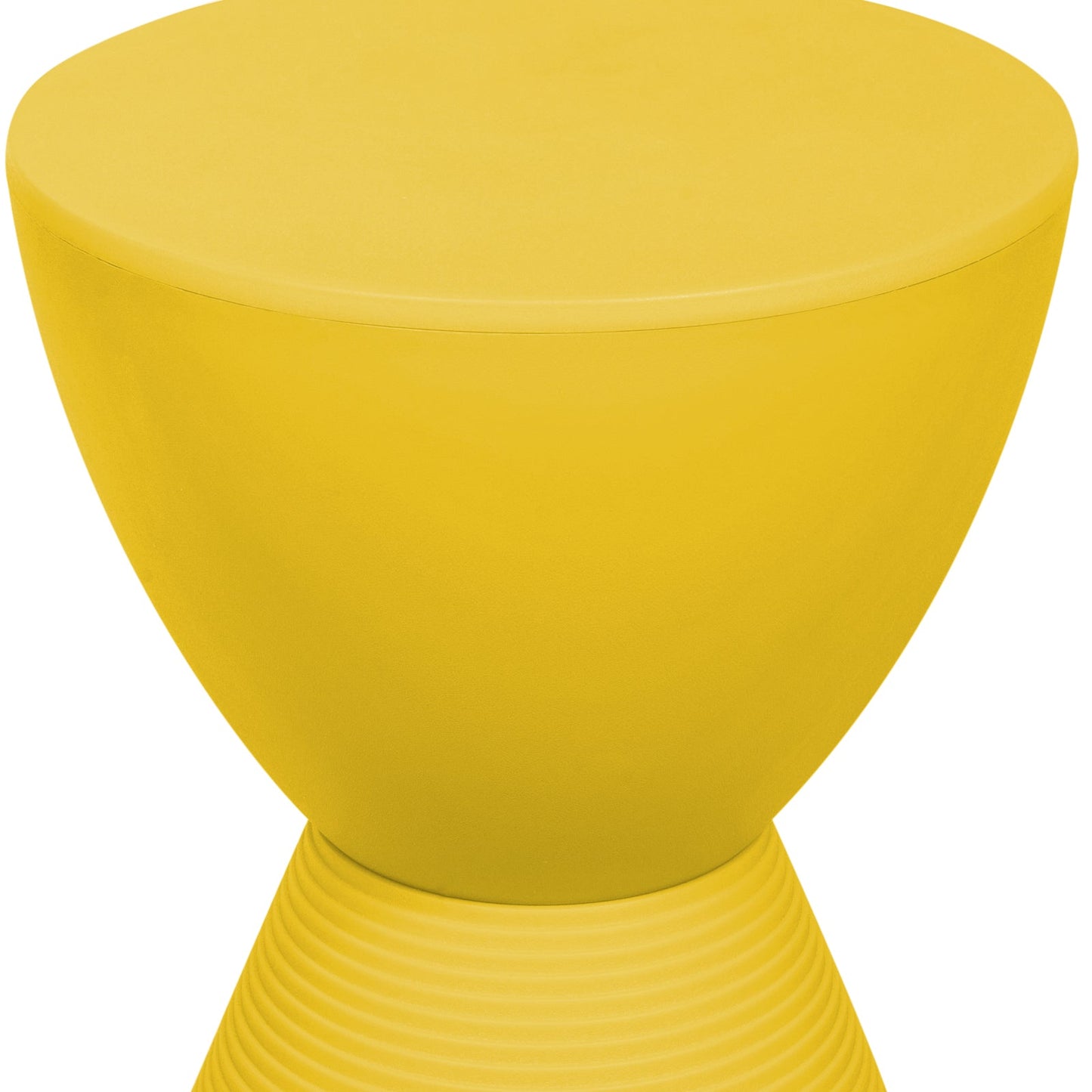Boyd Storage Round Side End Table in Polypropylene Plastic