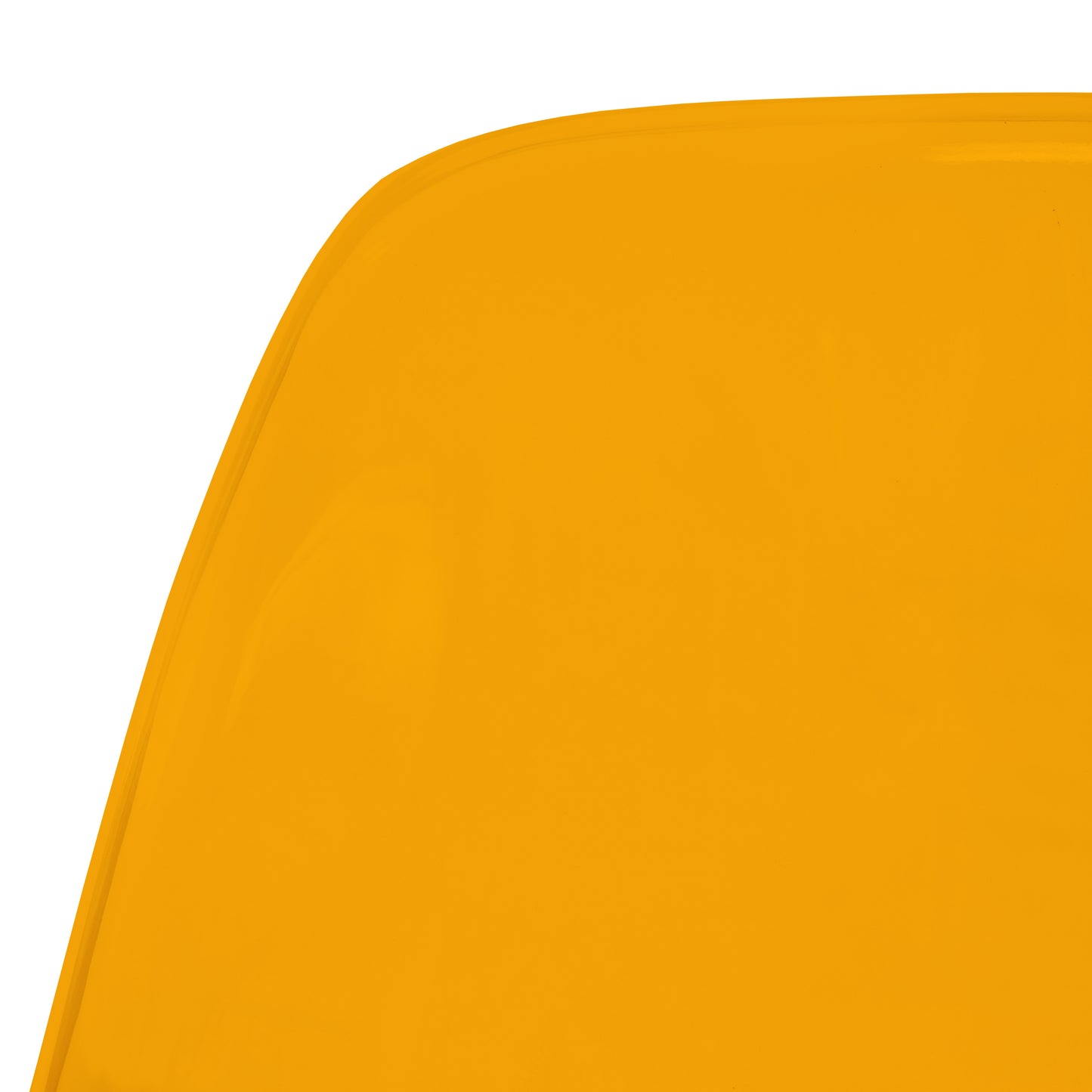Cresco Modern Dining Chair Molded Side Chair with Acrylic Base