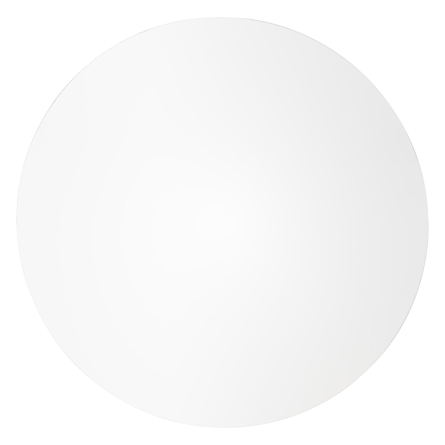 LeisureMod Bristol 27" Round Dining Table Wood Transfer Cherry/Natural/Walnut Base with MDF Table Top