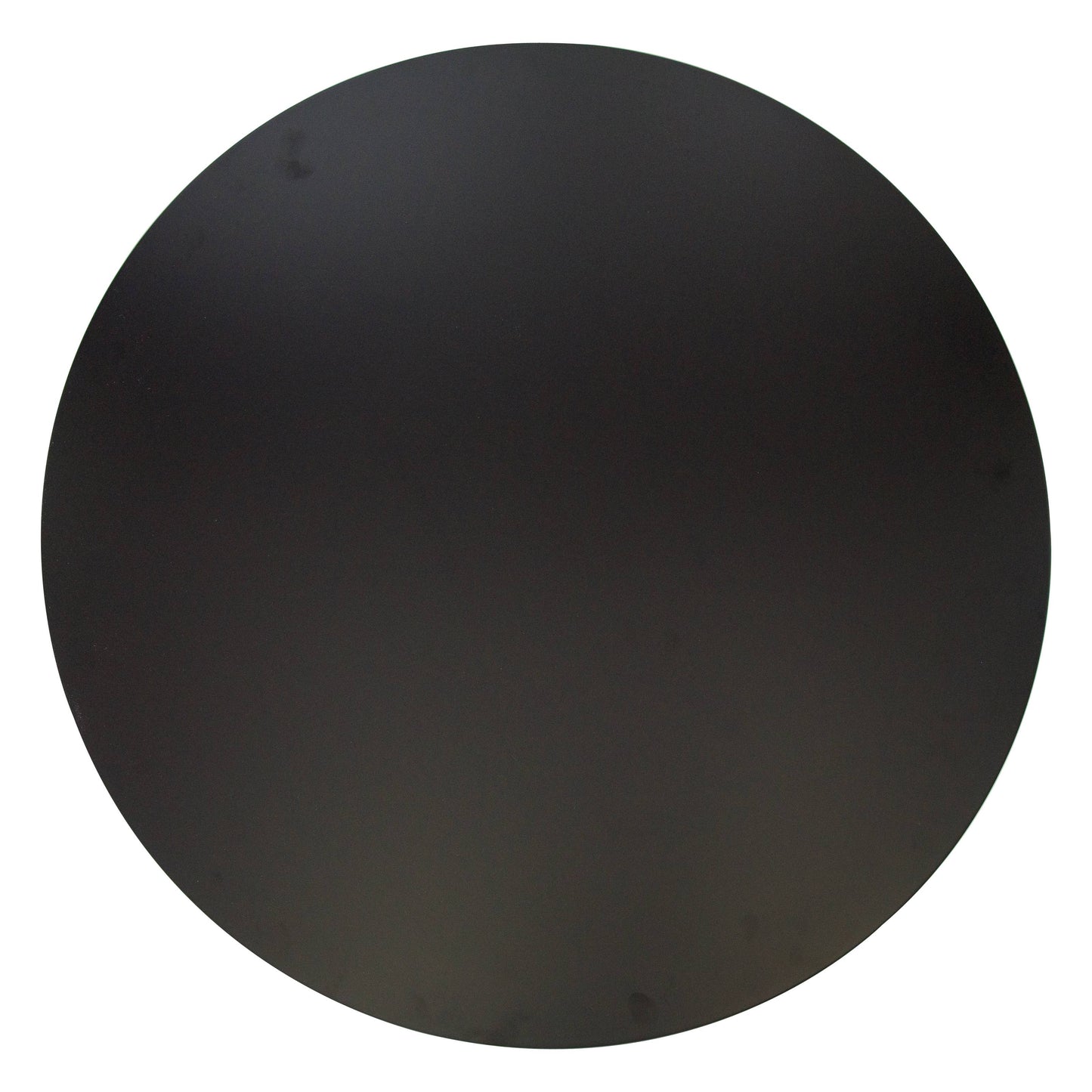 LeisureMod Bristol 27" Round Dining Table Wood Transfer Cherry/Natural/Walnut Base with MDF Table Top