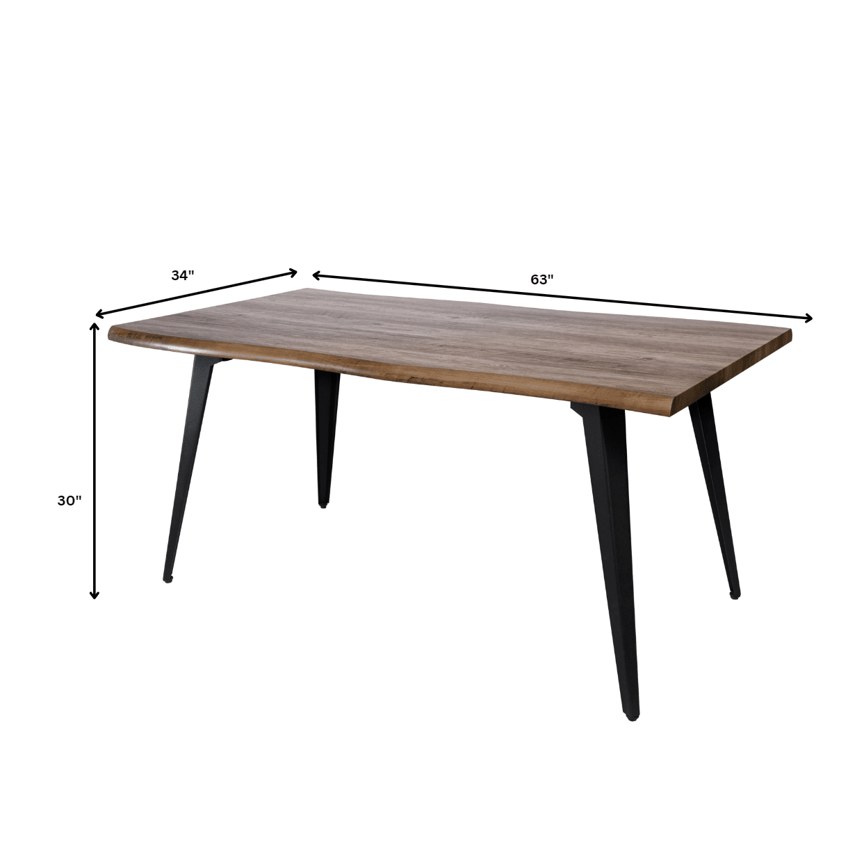 Ravenna 7-Piece Dining Set with 63” Rectangular Table and 6-Piece Velvet Arm Chairs