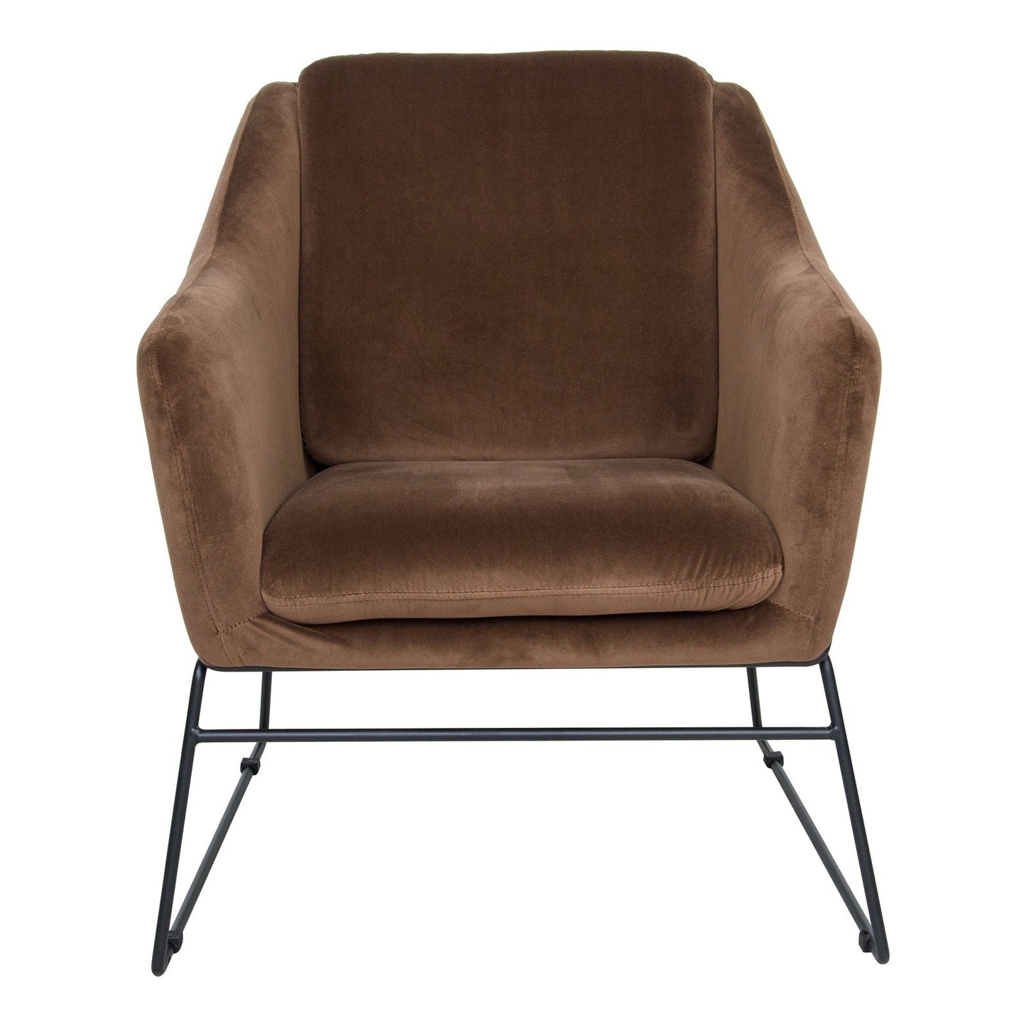 Harmony Velvet Accent Armchair