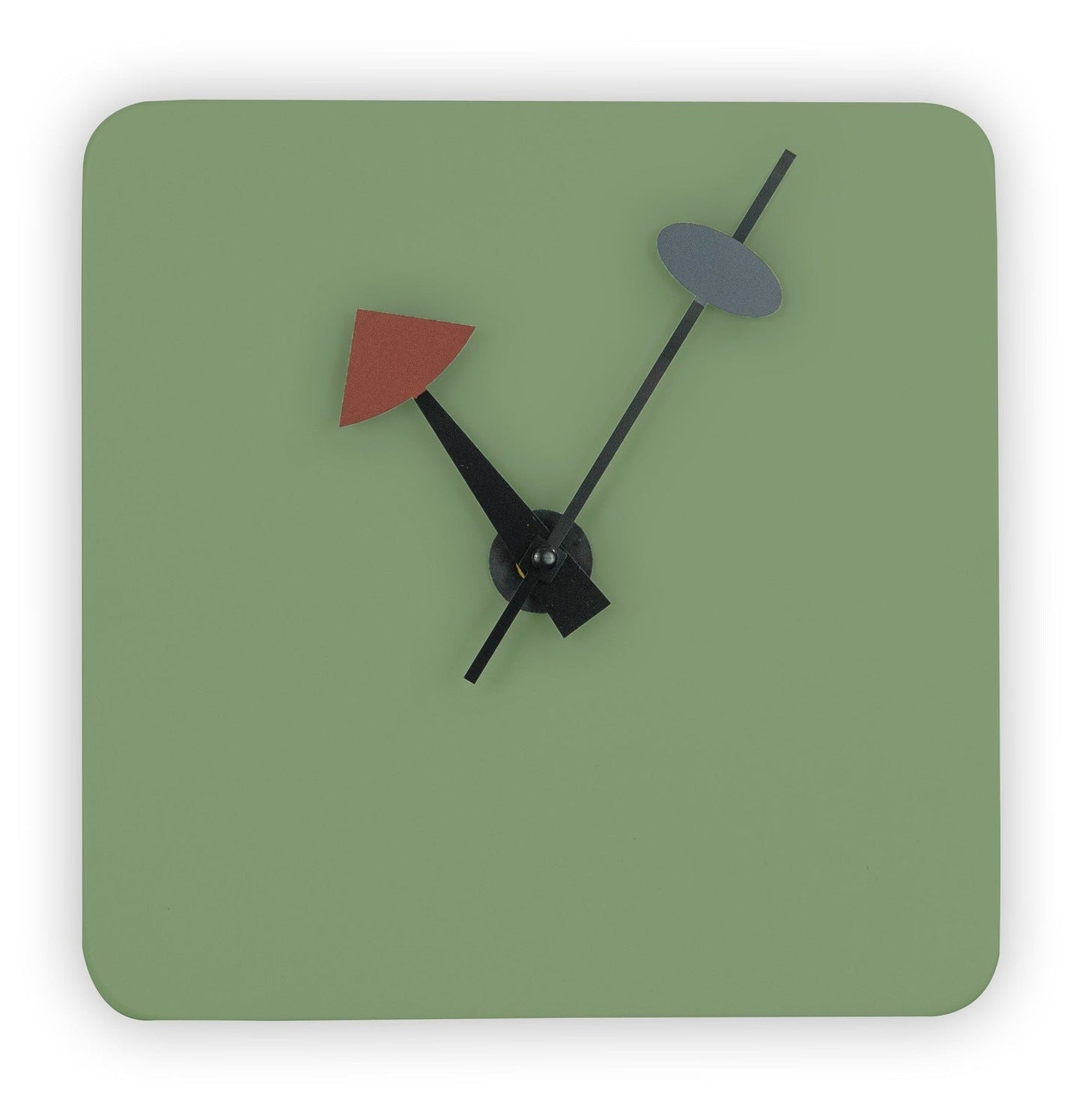 Manchester Modern Square Silent Non-Ticking Wall Clock