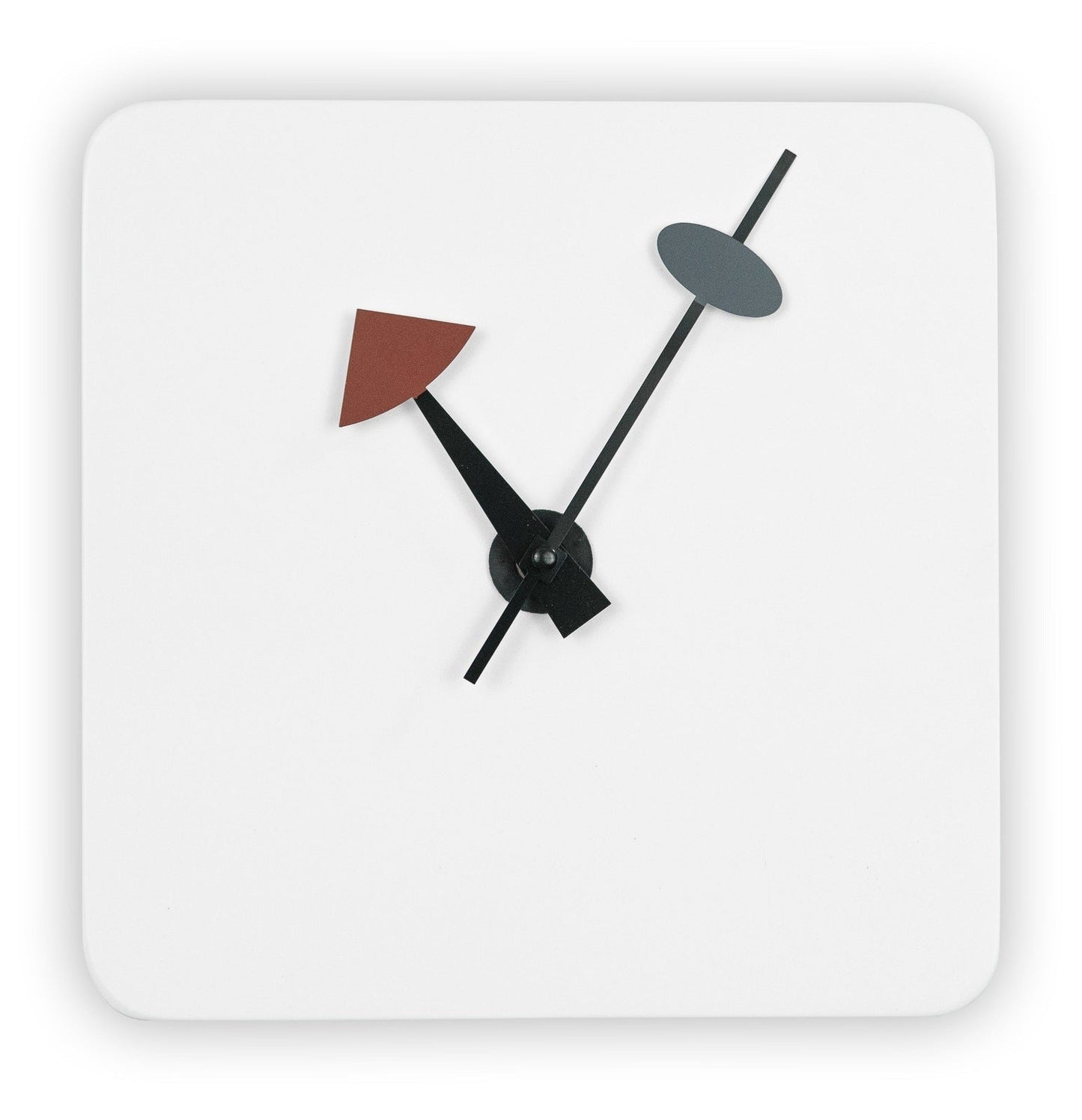 Manchester Modern Square Silent Non-Ticking Wall Clock