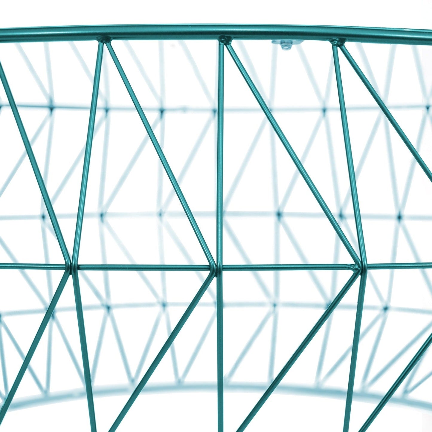 Malibu Modern Round Glass Top Coffee Table With Chrome Base