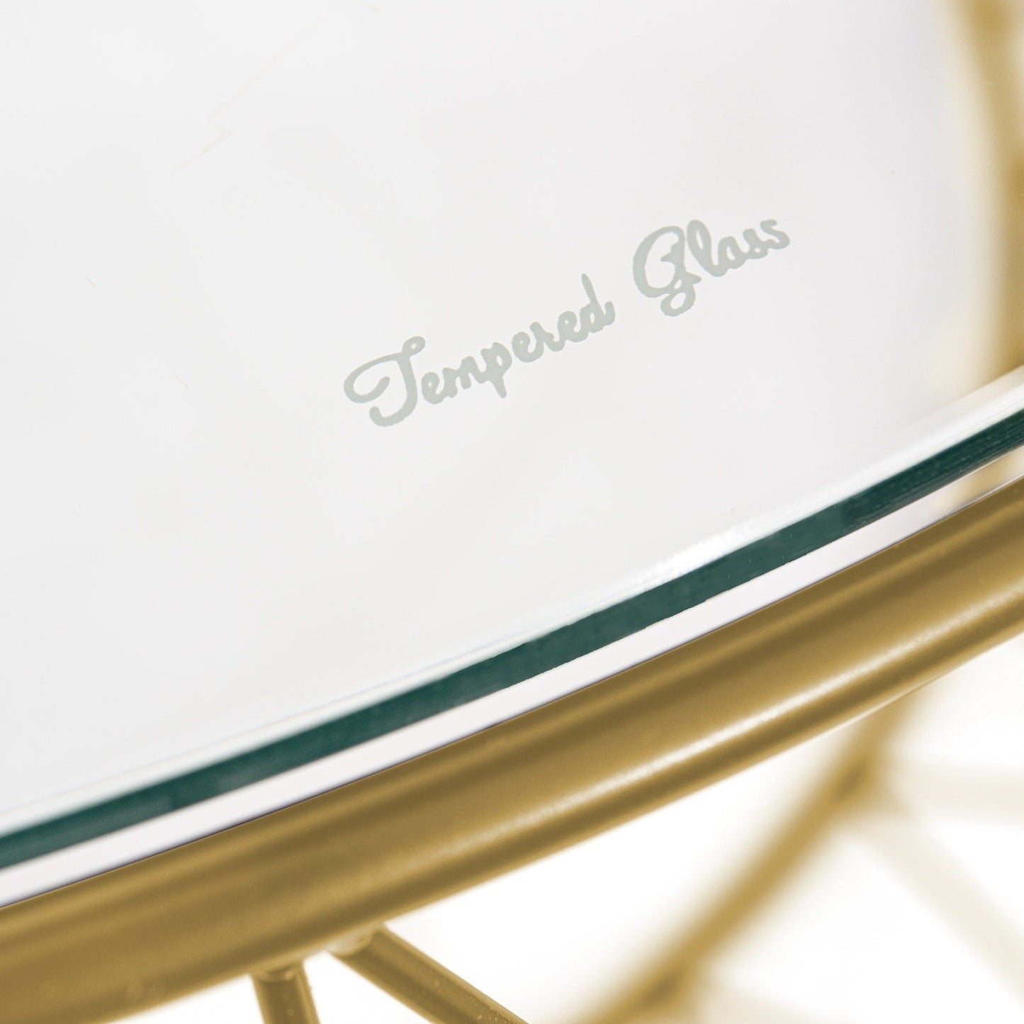 Malibu Modern Round Glass Top Coffee Table With Chrome Base