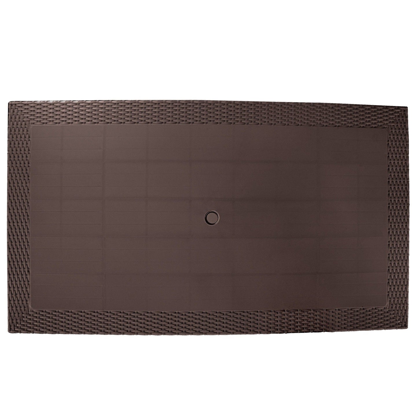 Mace Weave Design Outdoor Dining Table