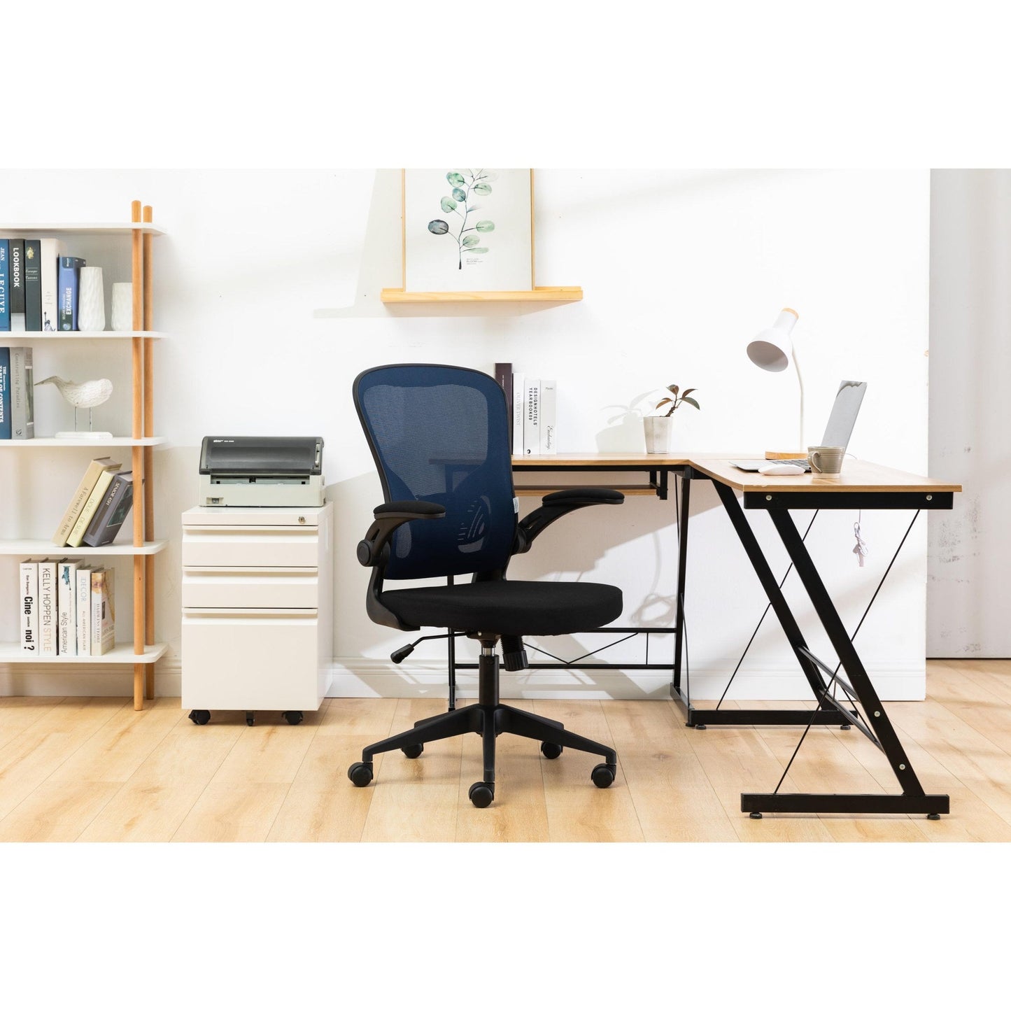 Newton Mesh Ergonomic Office Chair Adjustable Height with Flip Armrest
