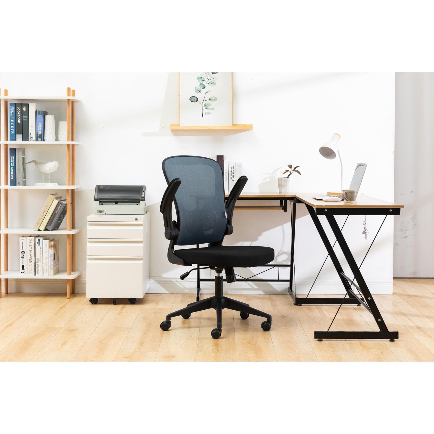 Newton Mesh Ergonomic Office Chair Adjustable Height with Flip Armrest
