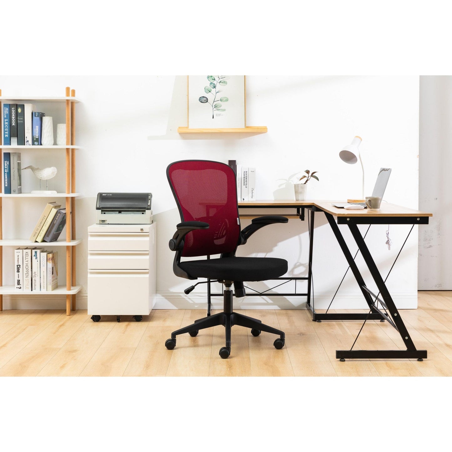Newton Mesh Ergonomic Office Chair Adjustable Height with Flip Armrest