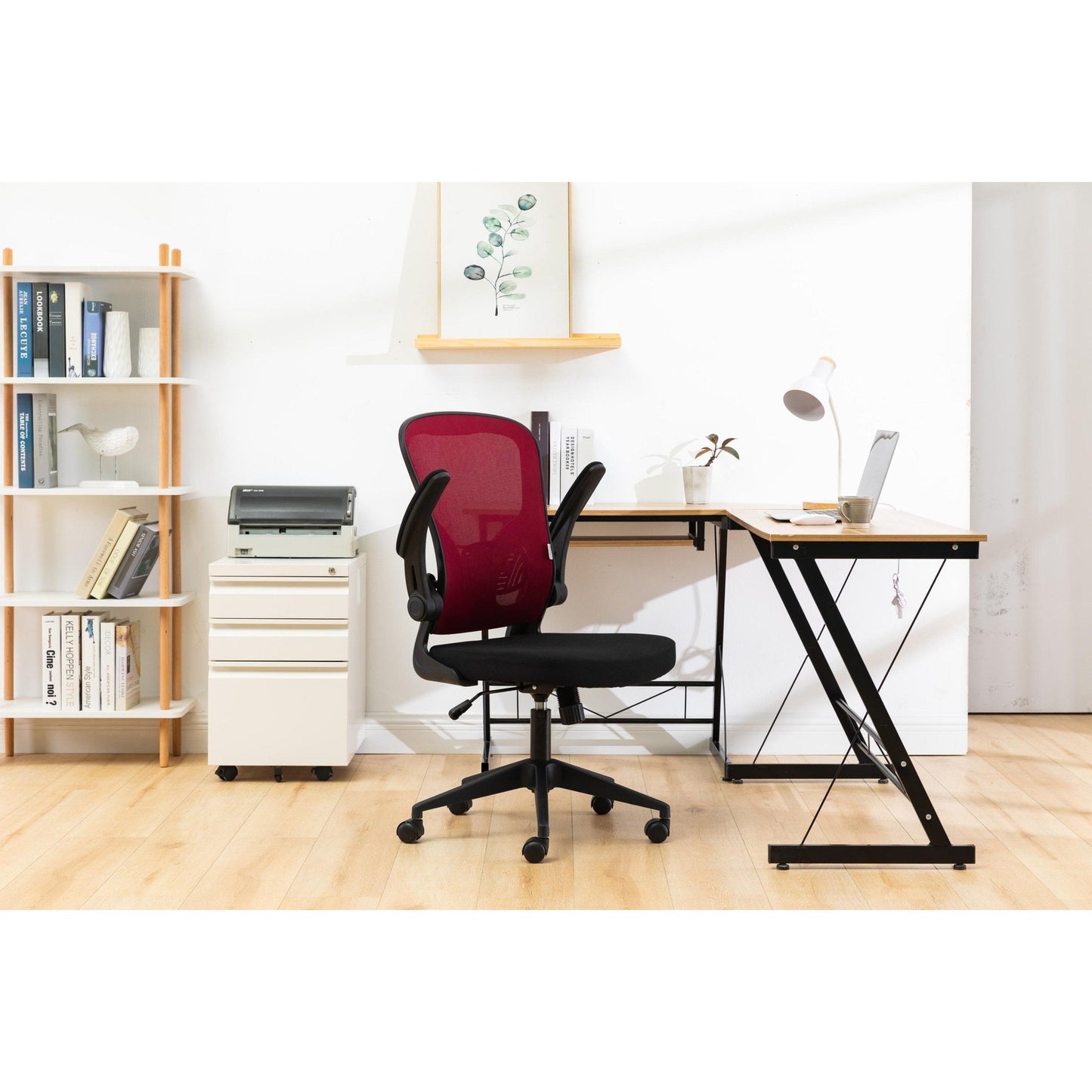 Newton Mesh Ergonomic Office Chair Adjustable Height with Flip Armrest