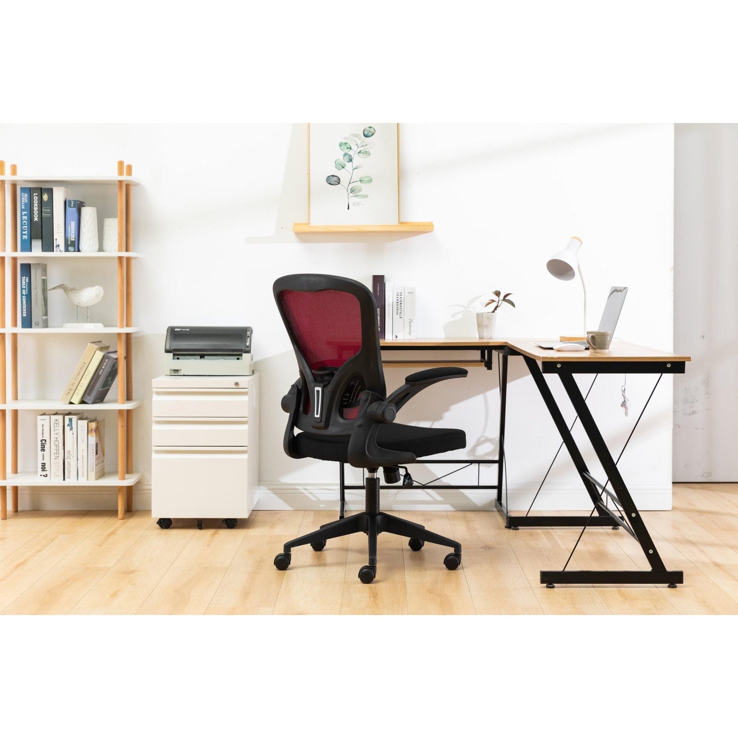 Newton Mesh Ergonomic Office Chair Adjustable Height with Flip Armrest
