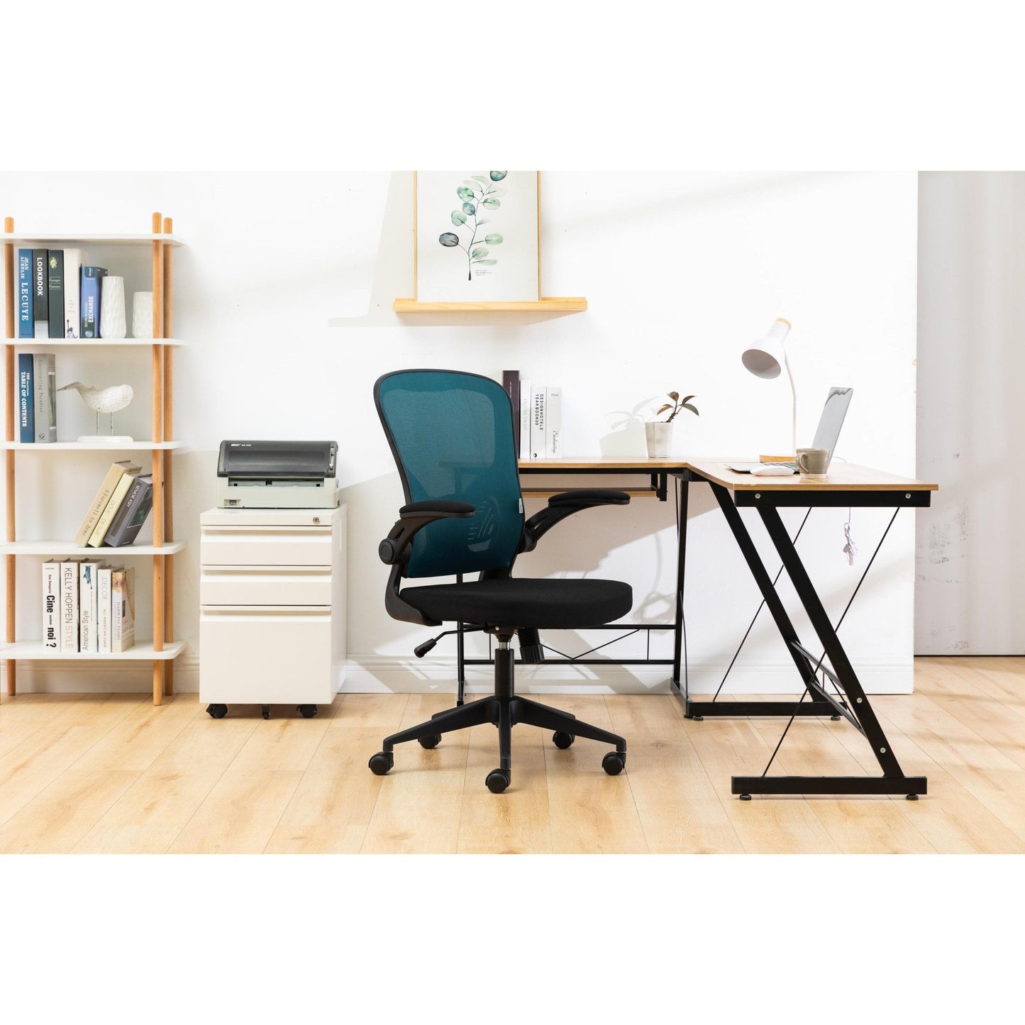 Newton Mesh Ergonomic Office Chair Adjustable Height with Flip Armrest