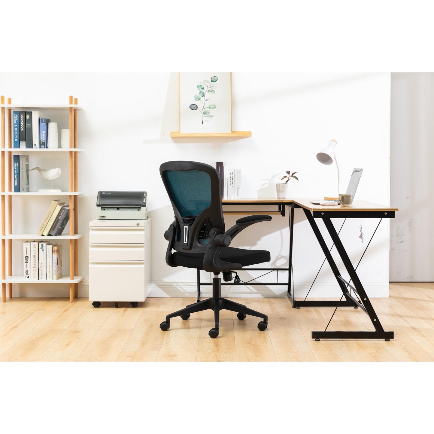 Newton Mesh Ergonomic Office Chair Adjustable Height with Flip Armrest