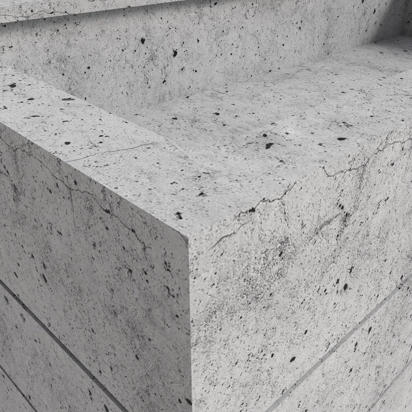 Oasis Rectangular Fiberstone and Clay Planter for Indoor and Outdoor with Drainage Holes