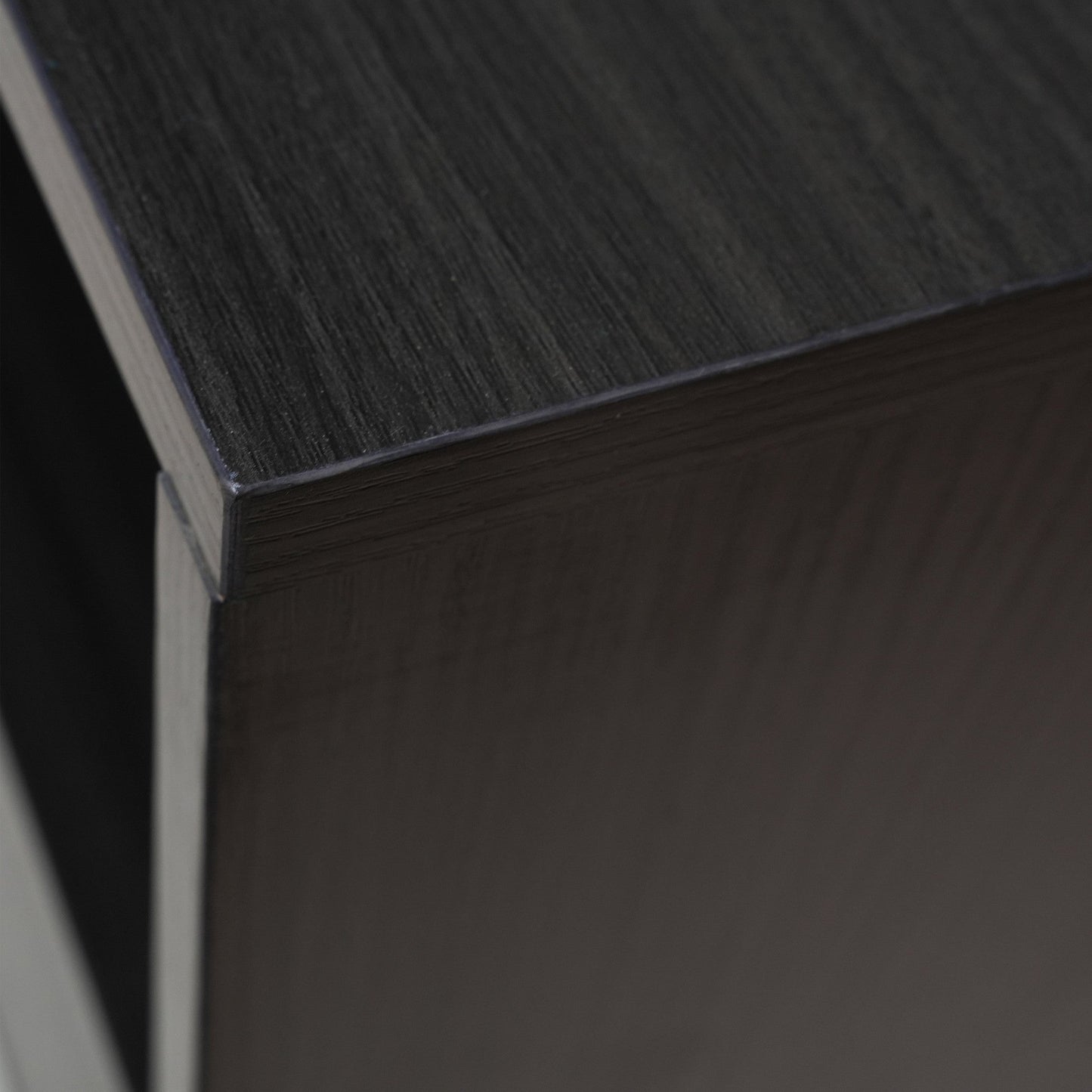 Rochester Modern Rectangular TV Stand: Enclosed Storage & Powder-Coated Iron Legs