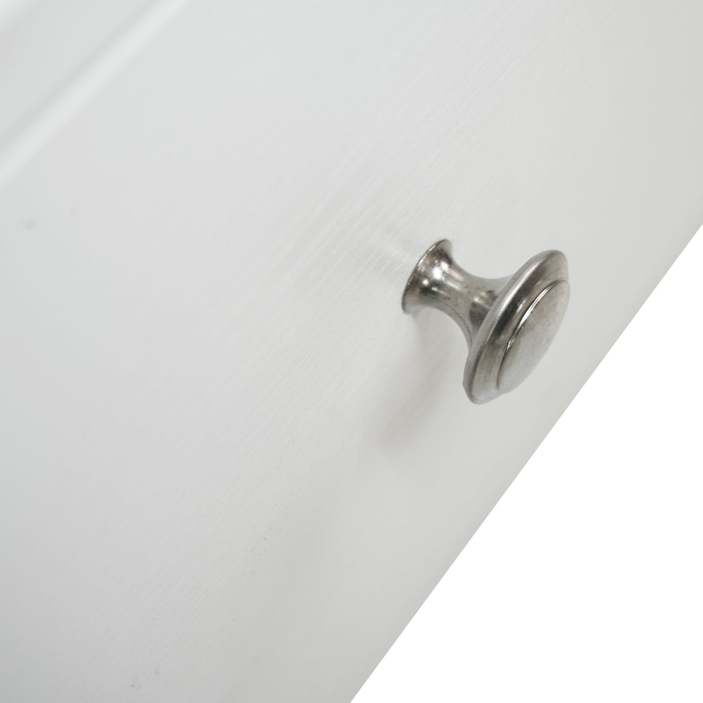 Rochester Modern Rectangular TV Stand: Enclosed Storage & Powder-Coated Iron Legs