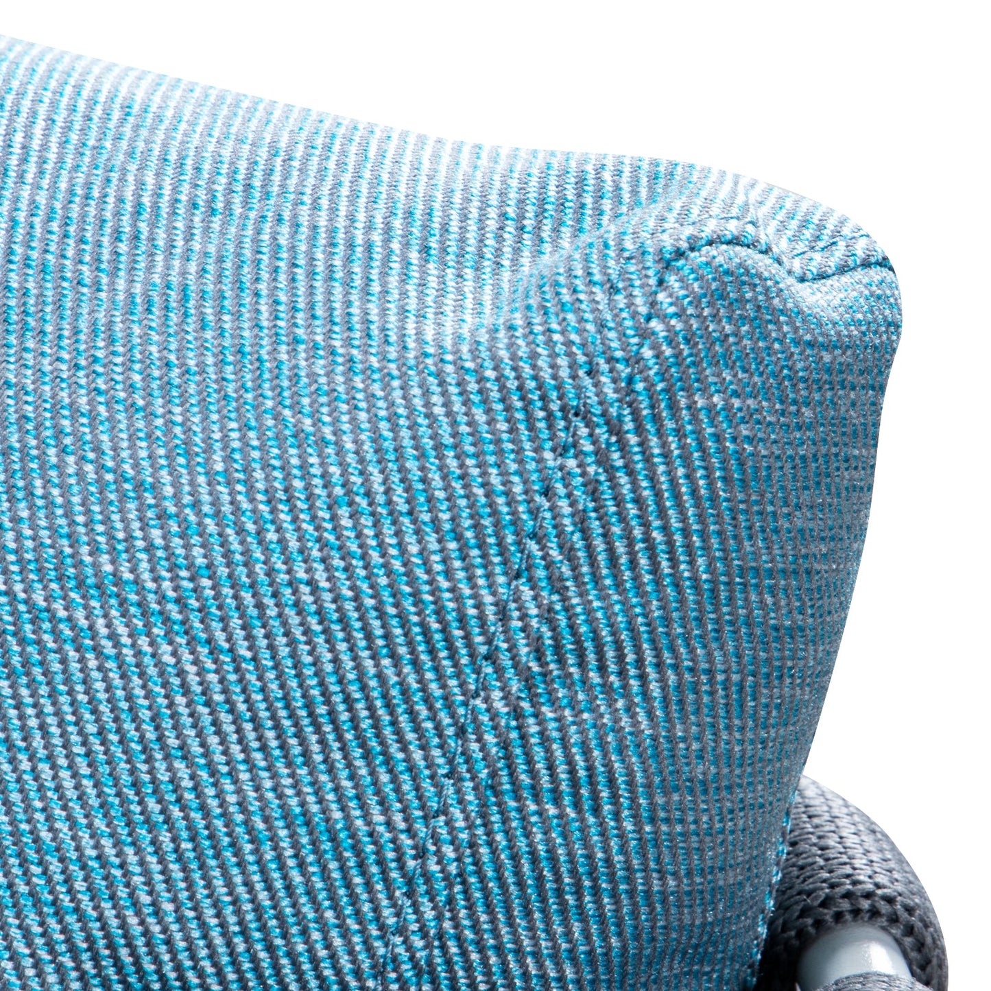 Spencer Modern Outdoor Patio Dining Chair with Rope Design and Cushions