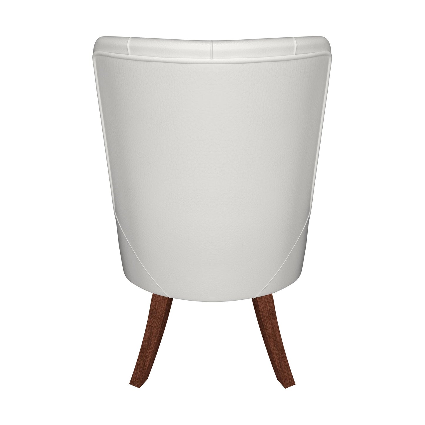 Spruce Collection Modern Wooden Dining Chair in Beige Velvet Set of 4