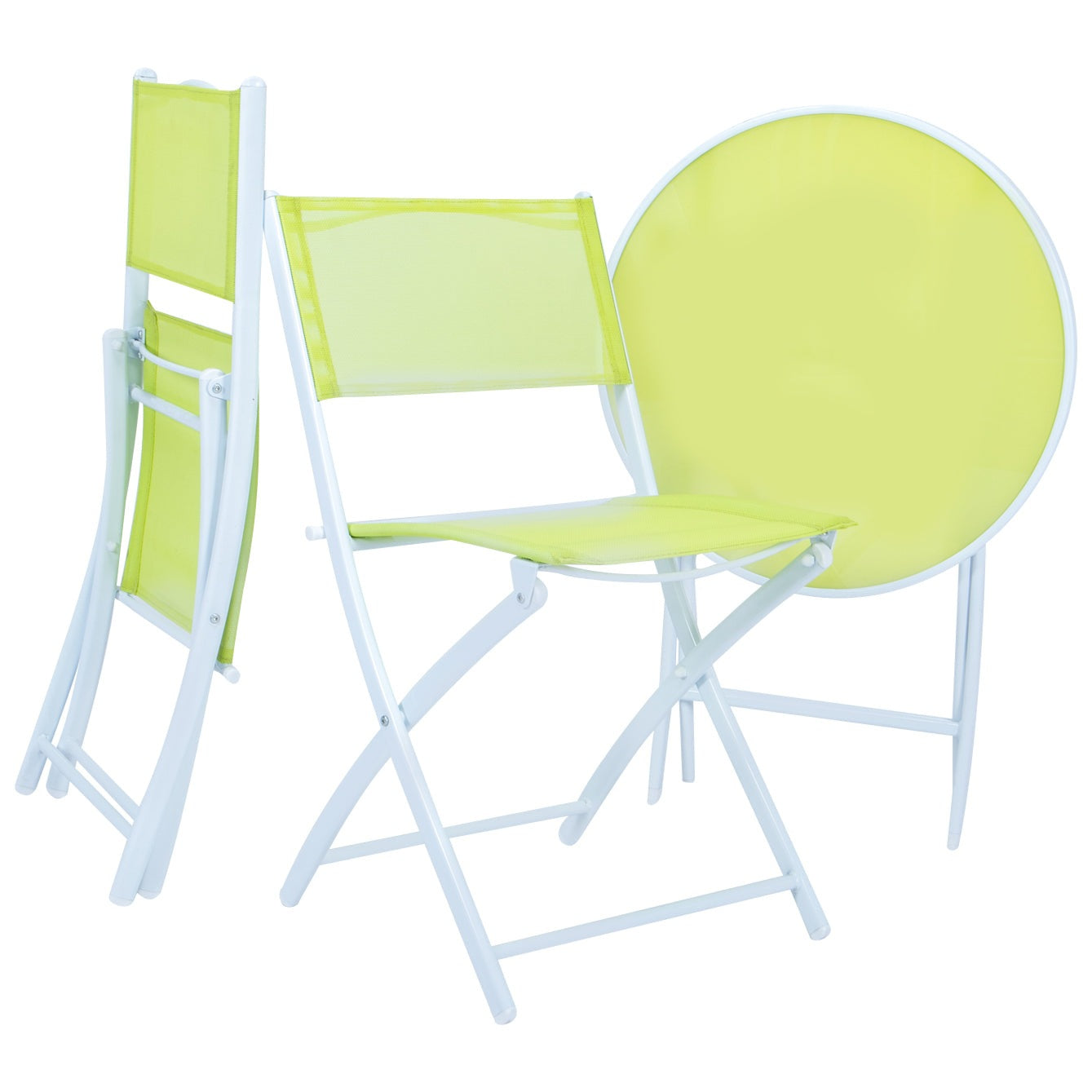 Sling Modern 3-Peice Bistro Dining Set