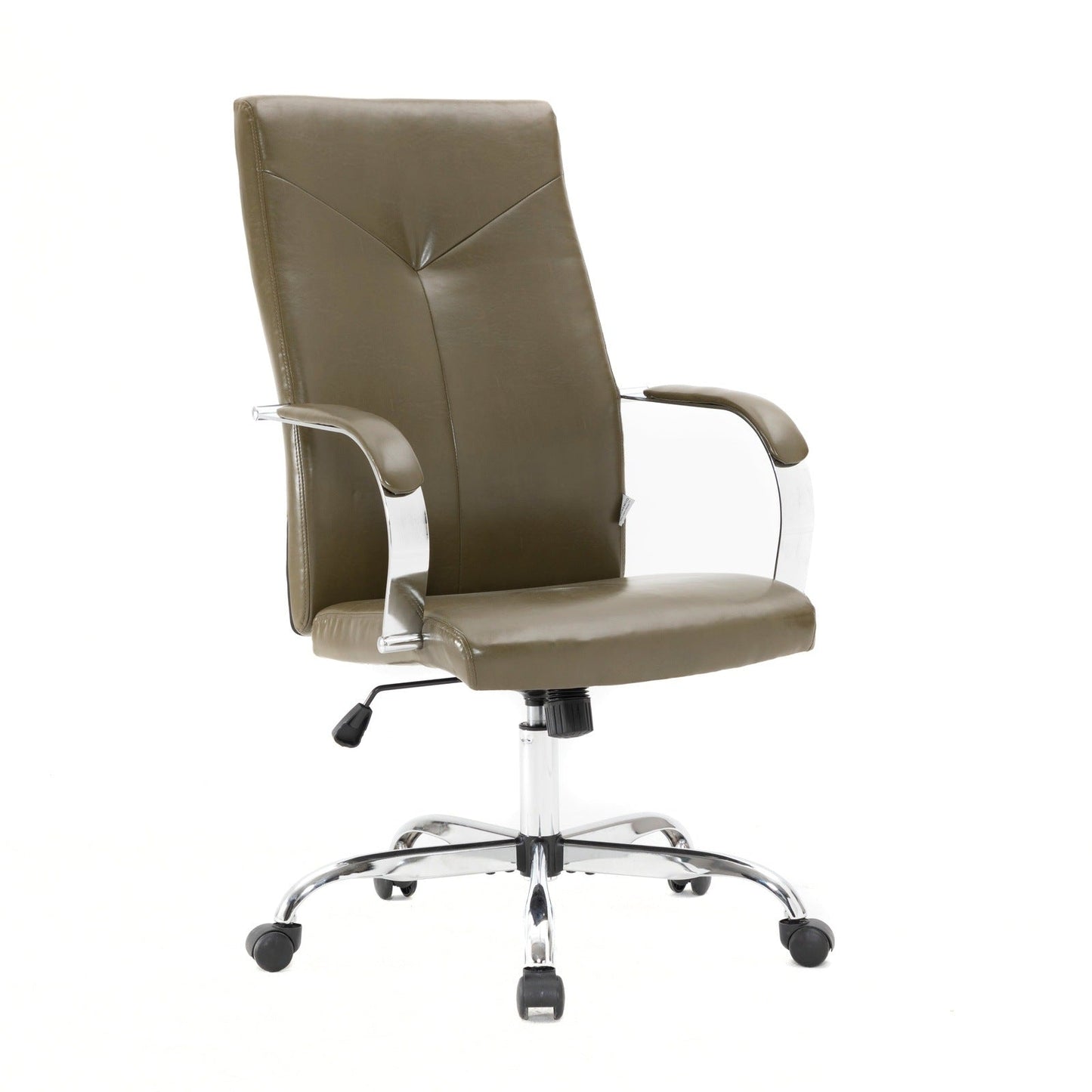 Sonora Modern High-Back Leather Office Chair