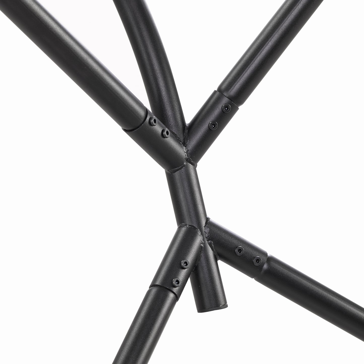 Summit Outdoor Single Person Egg Swing Chair in Grey Steel Frame With Removable Cushions